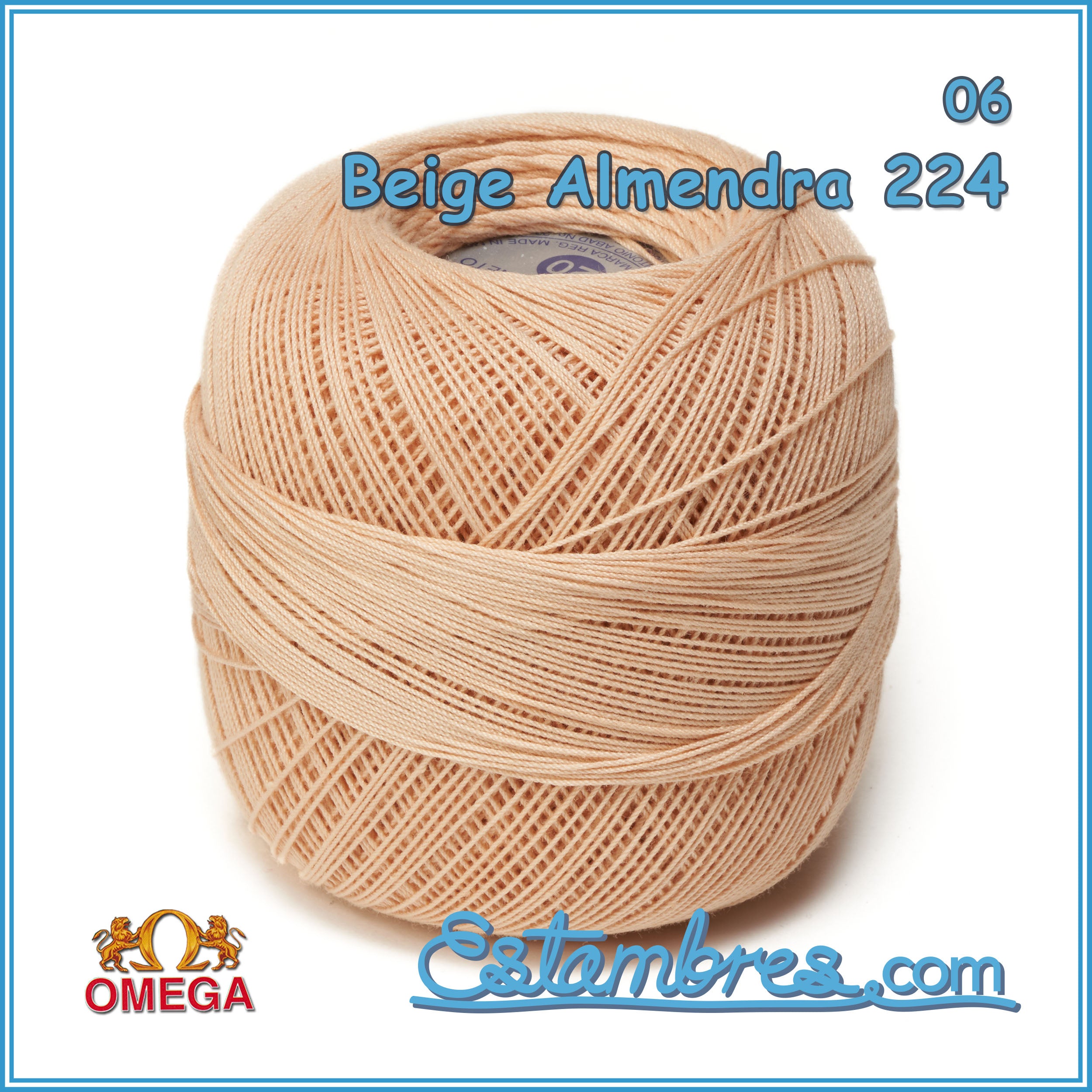 CROCHET OMEGA NO.20 [30grs]