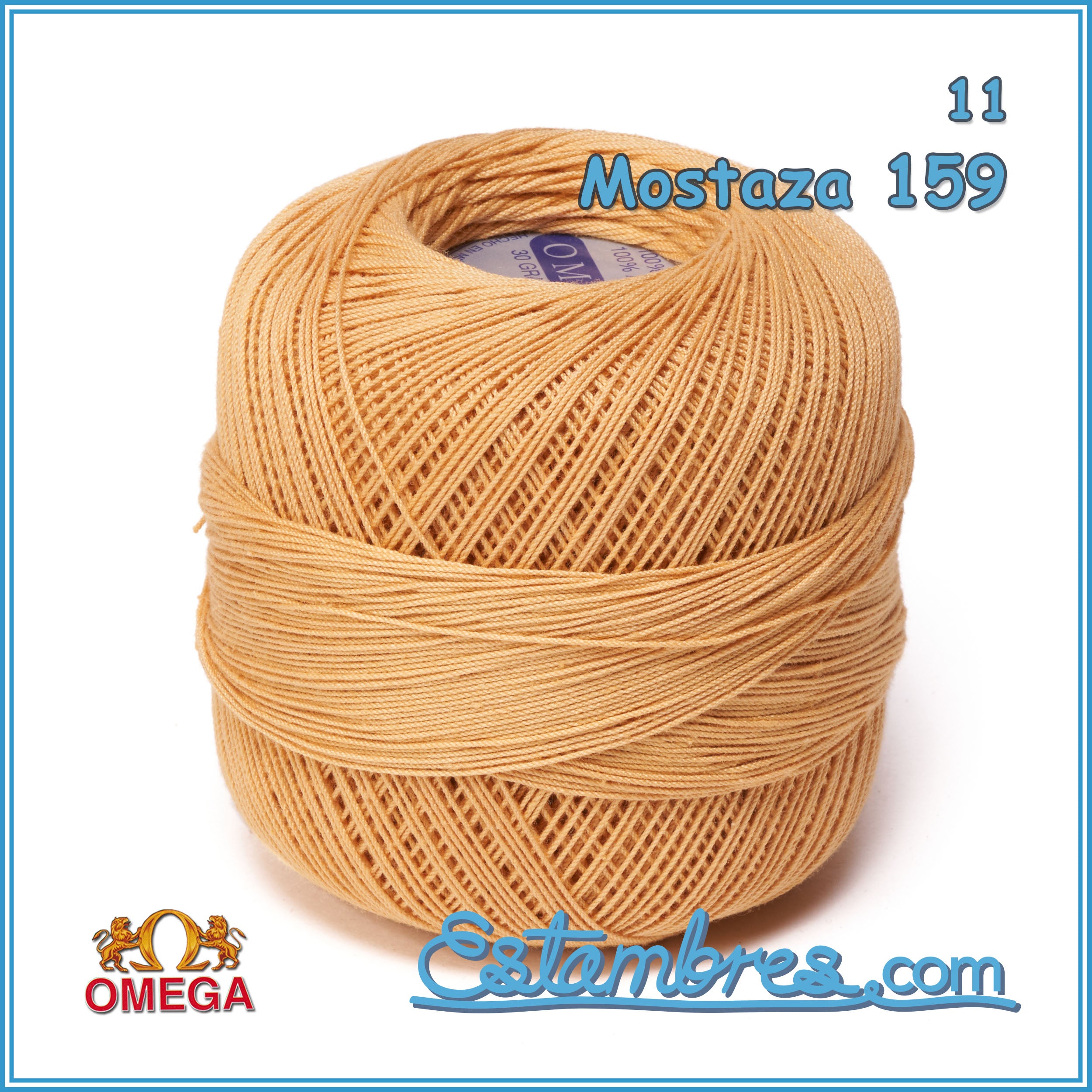 CROCHET OMEGA NO.10 [30grs]