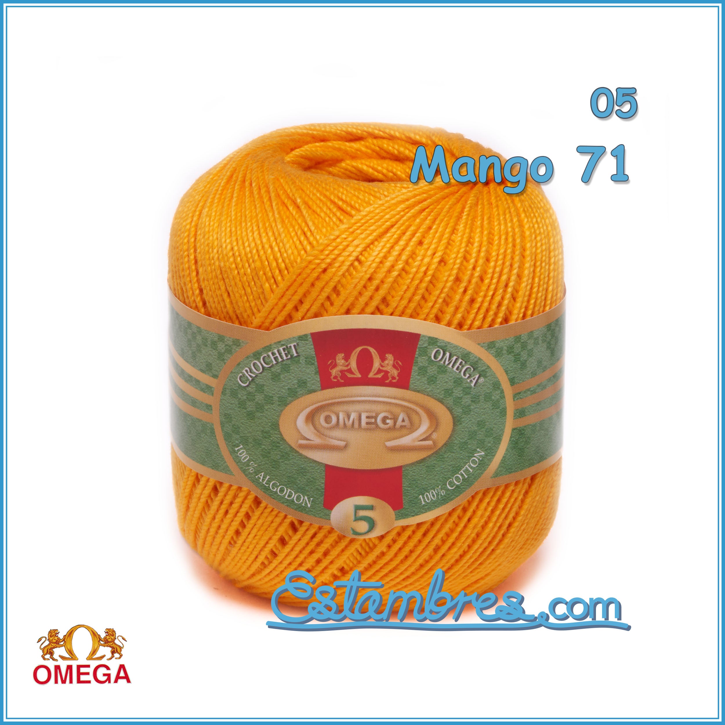 CROCHET OMEGA NO.5 [50grs]