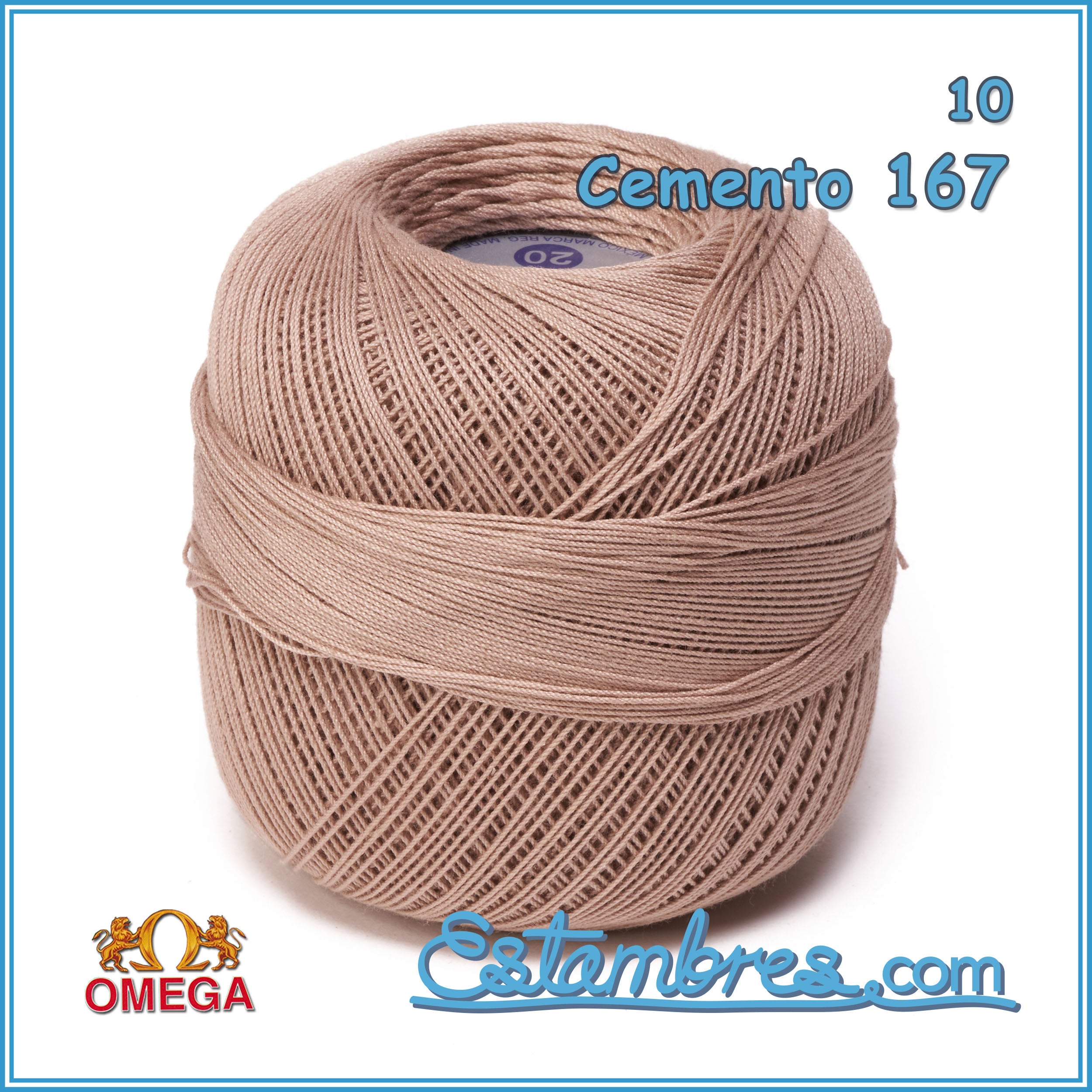 CROCHET OMEGA NO.10 [30grs]