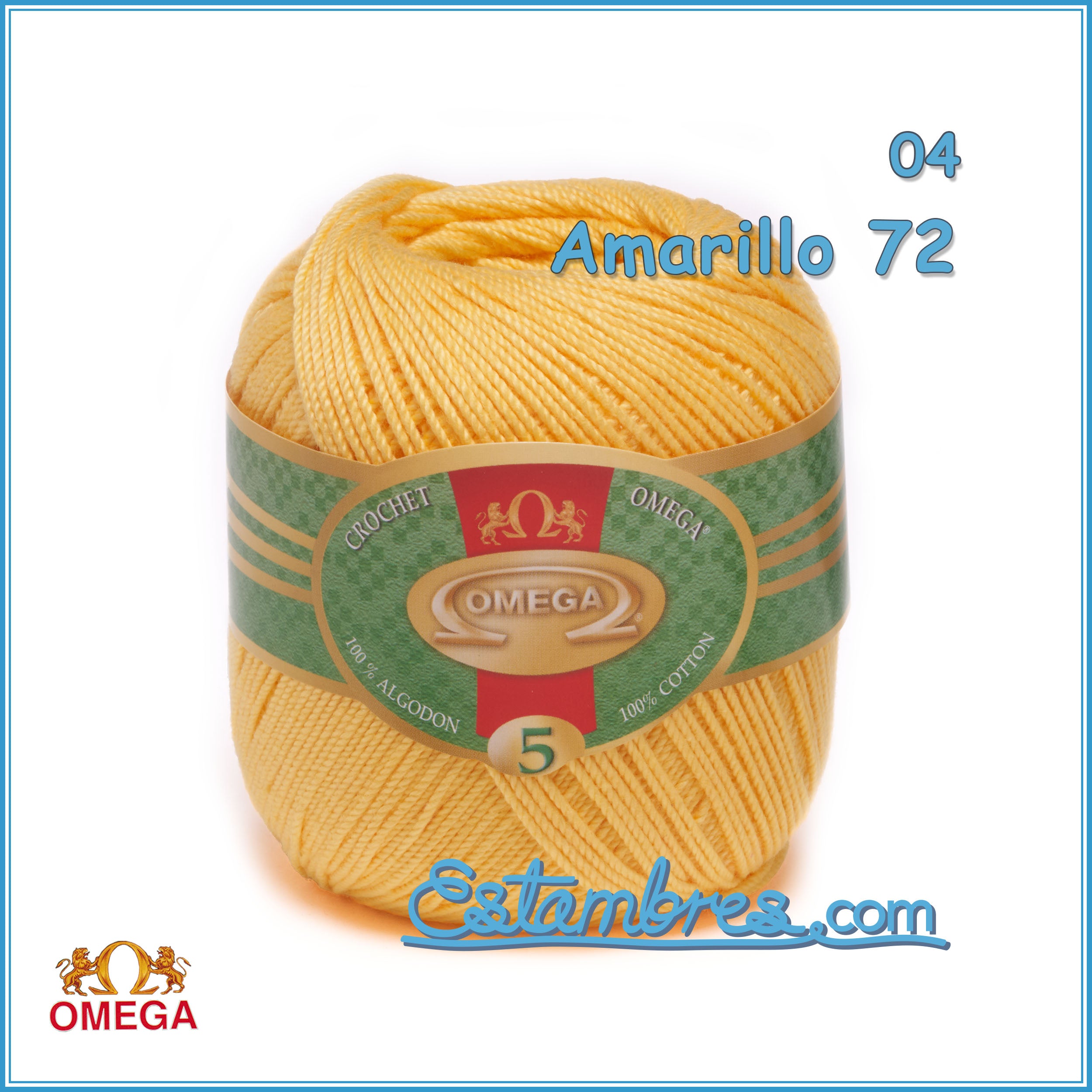 CROCHET OMEGA NO.5 [50grs]