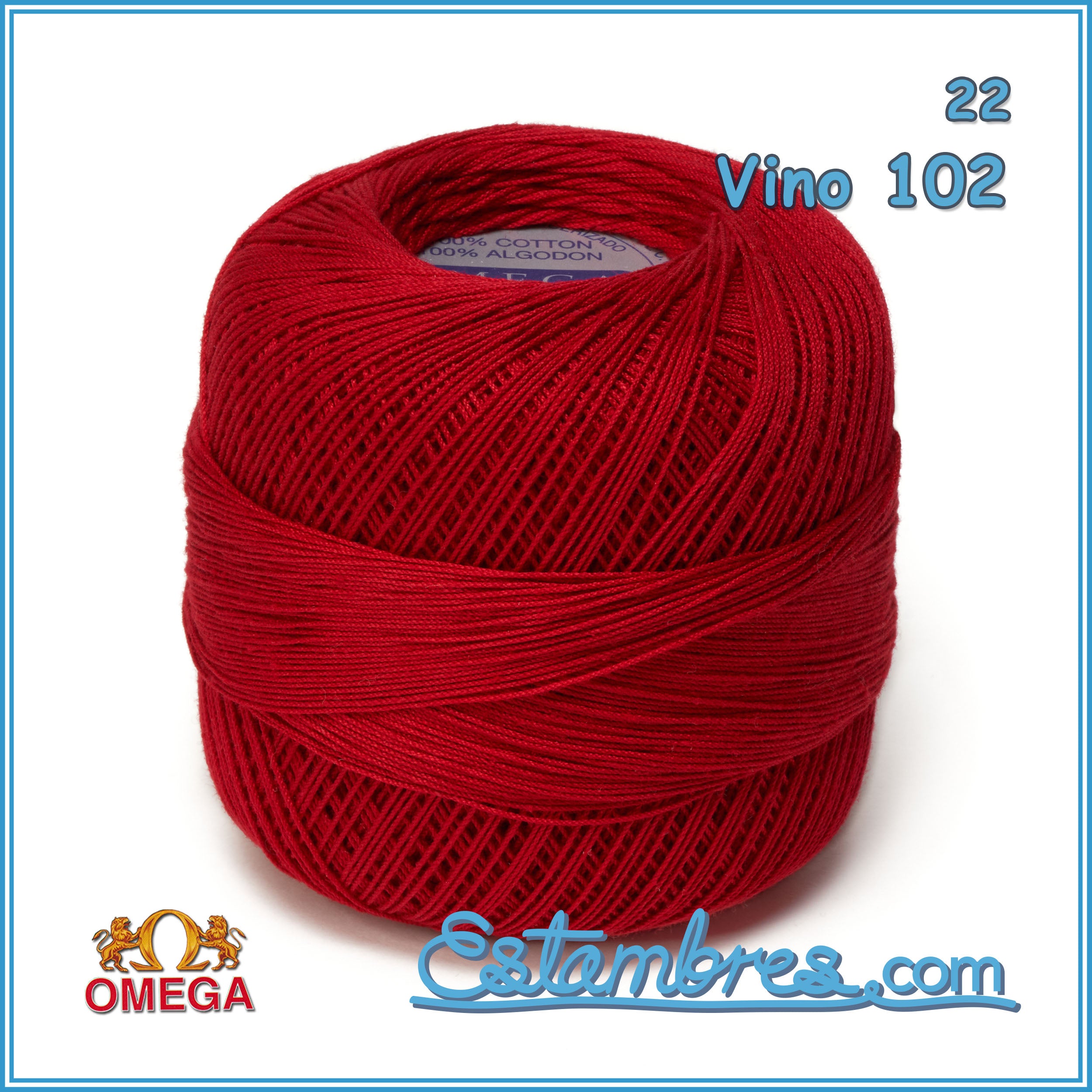 Crochet Omega gruesos 10,20,30