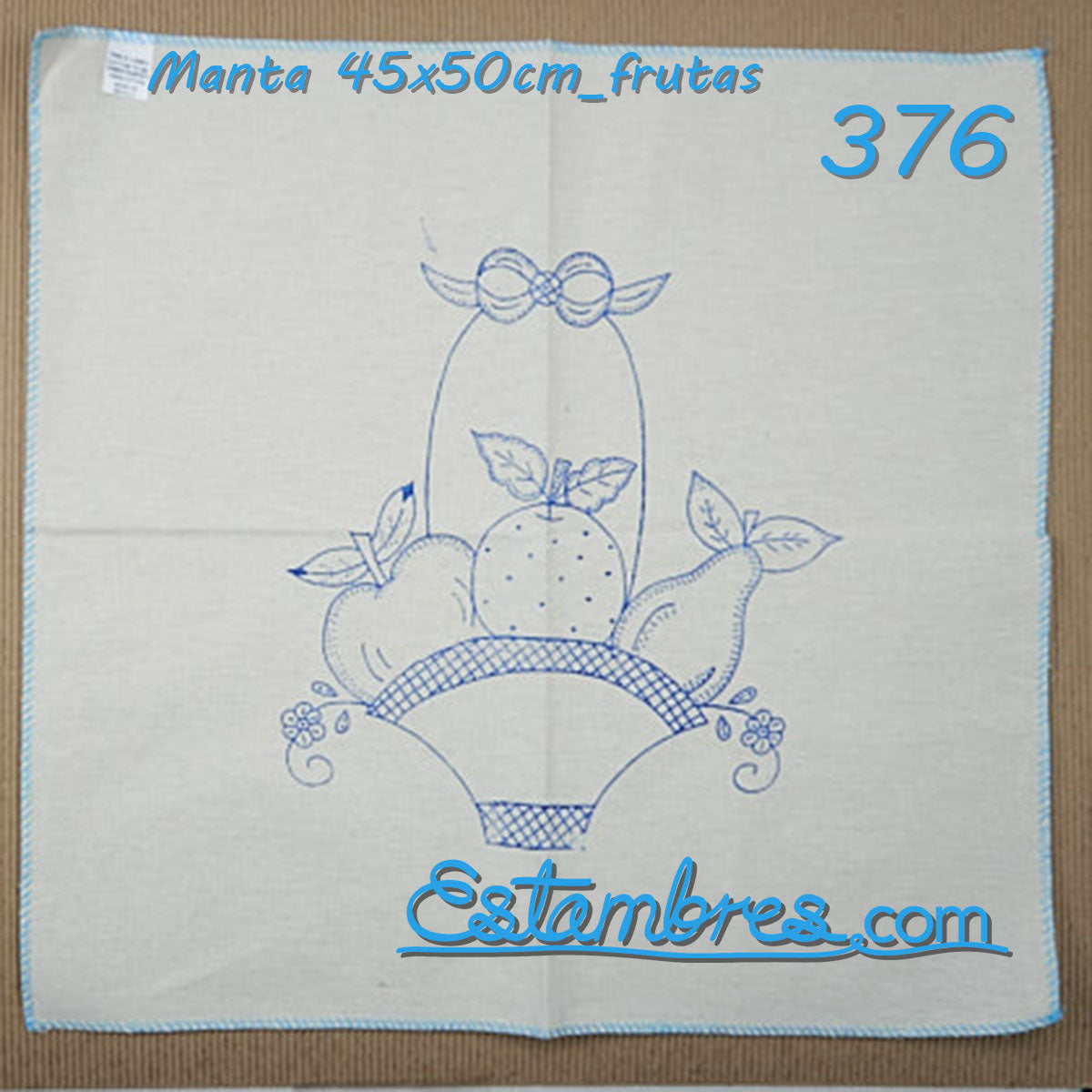 FRUTAS - Manta [45x50cm] - Estambres.com