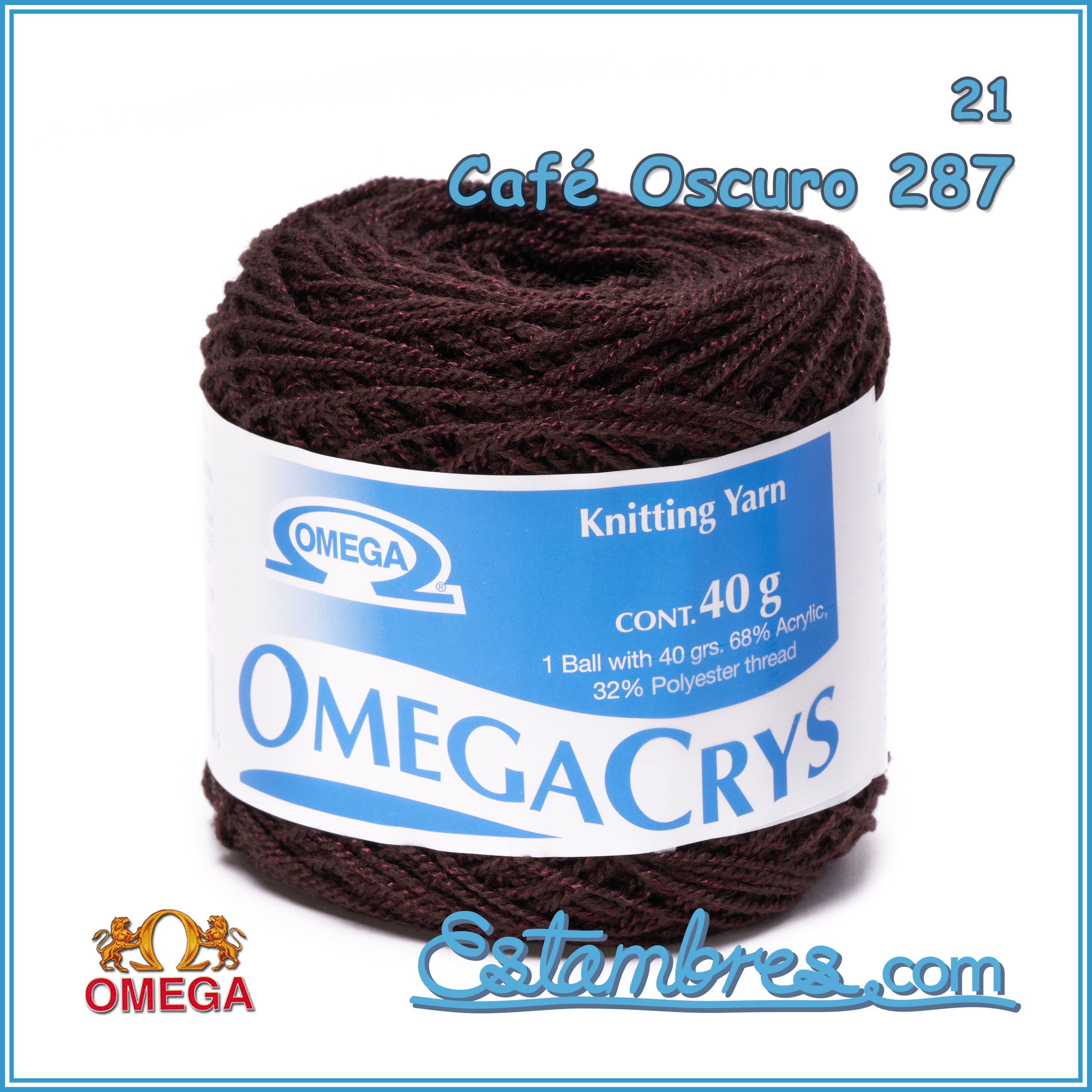 Omega Crystal 1000gr, OmegaCrys, Crystal Thread, Hilo Crystal Various  Colors