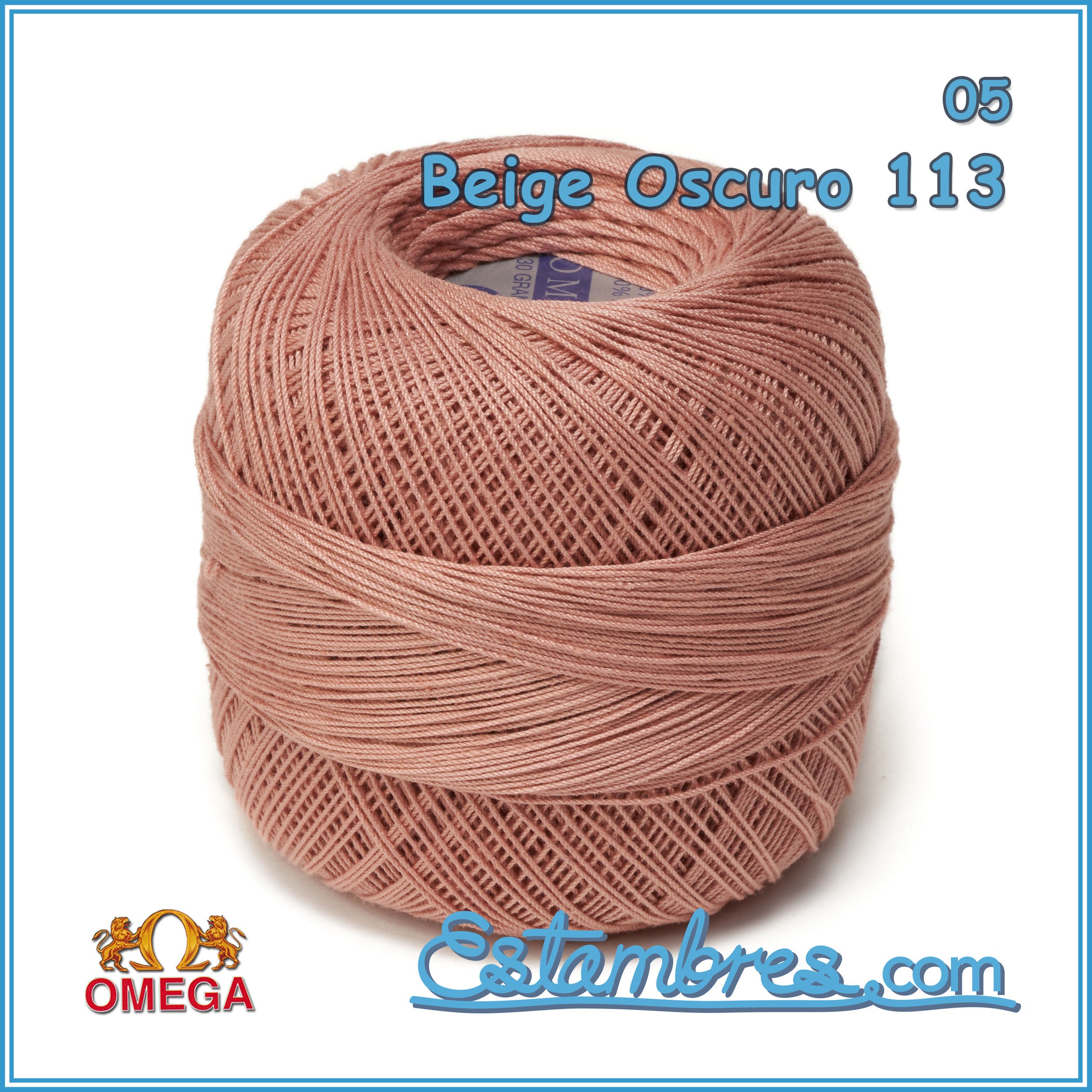 CROCHET OMEGA NO.10 [30grs]