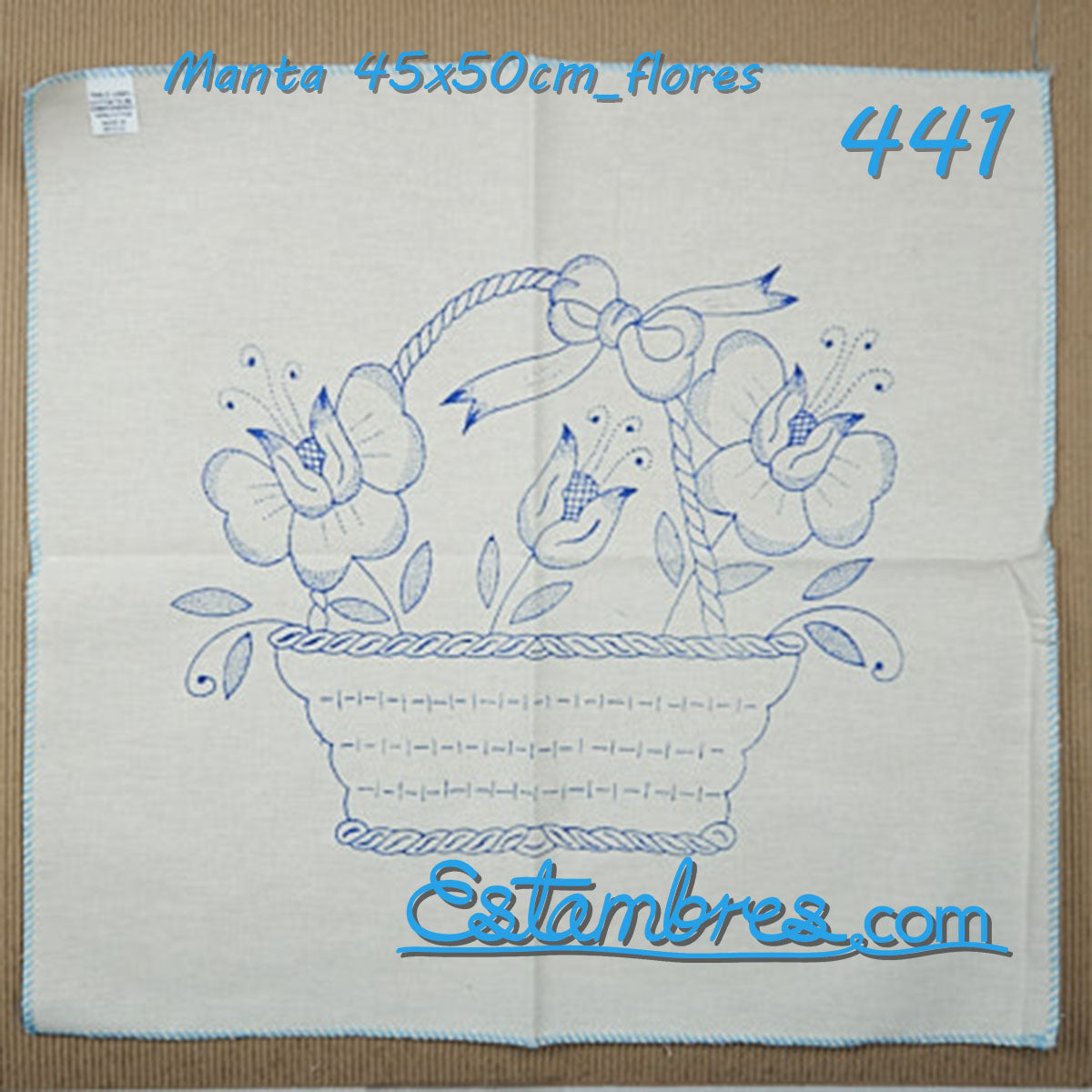 FLORES - Manta [45x50cm]
