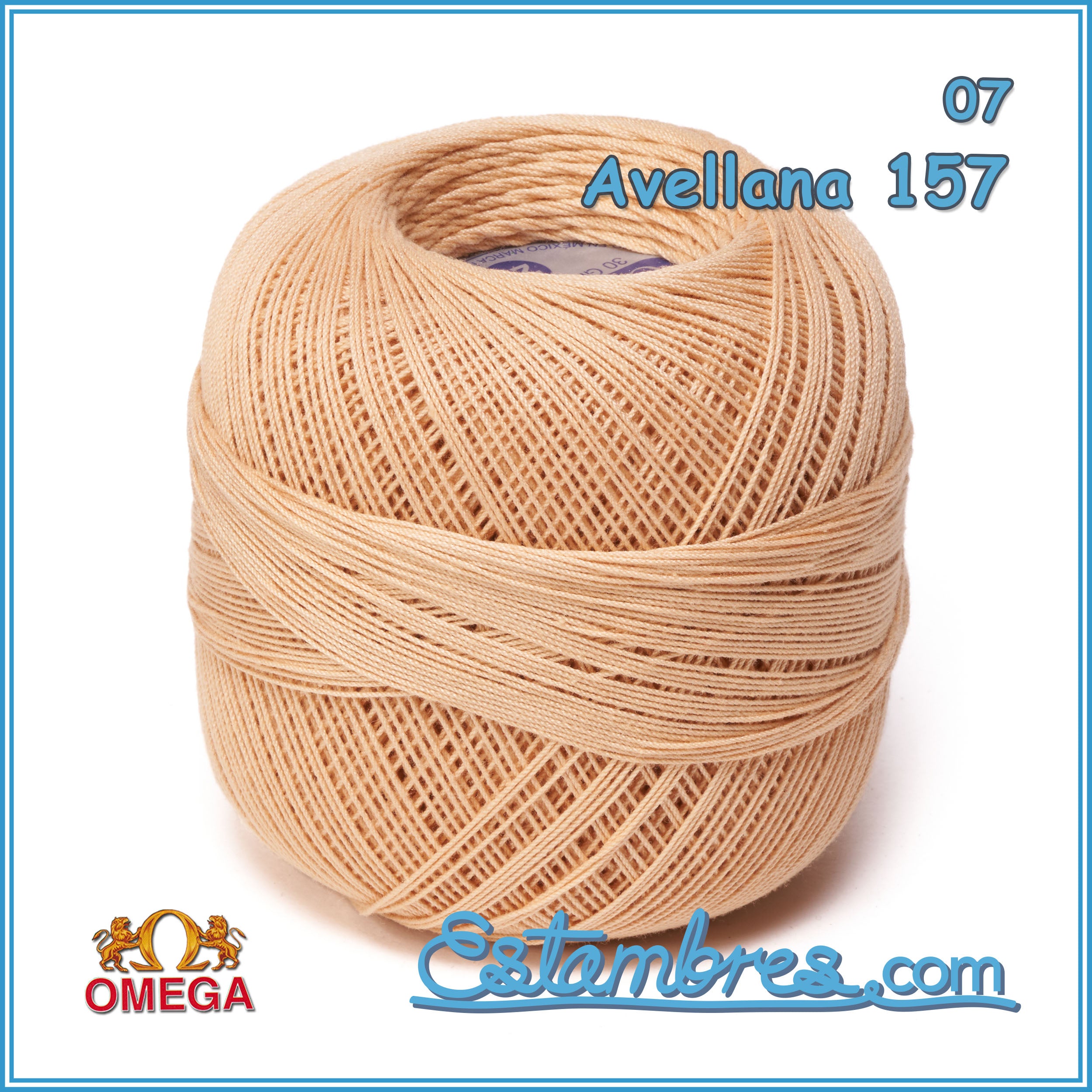 CROCHET OMEGA NO.10 [30grs]