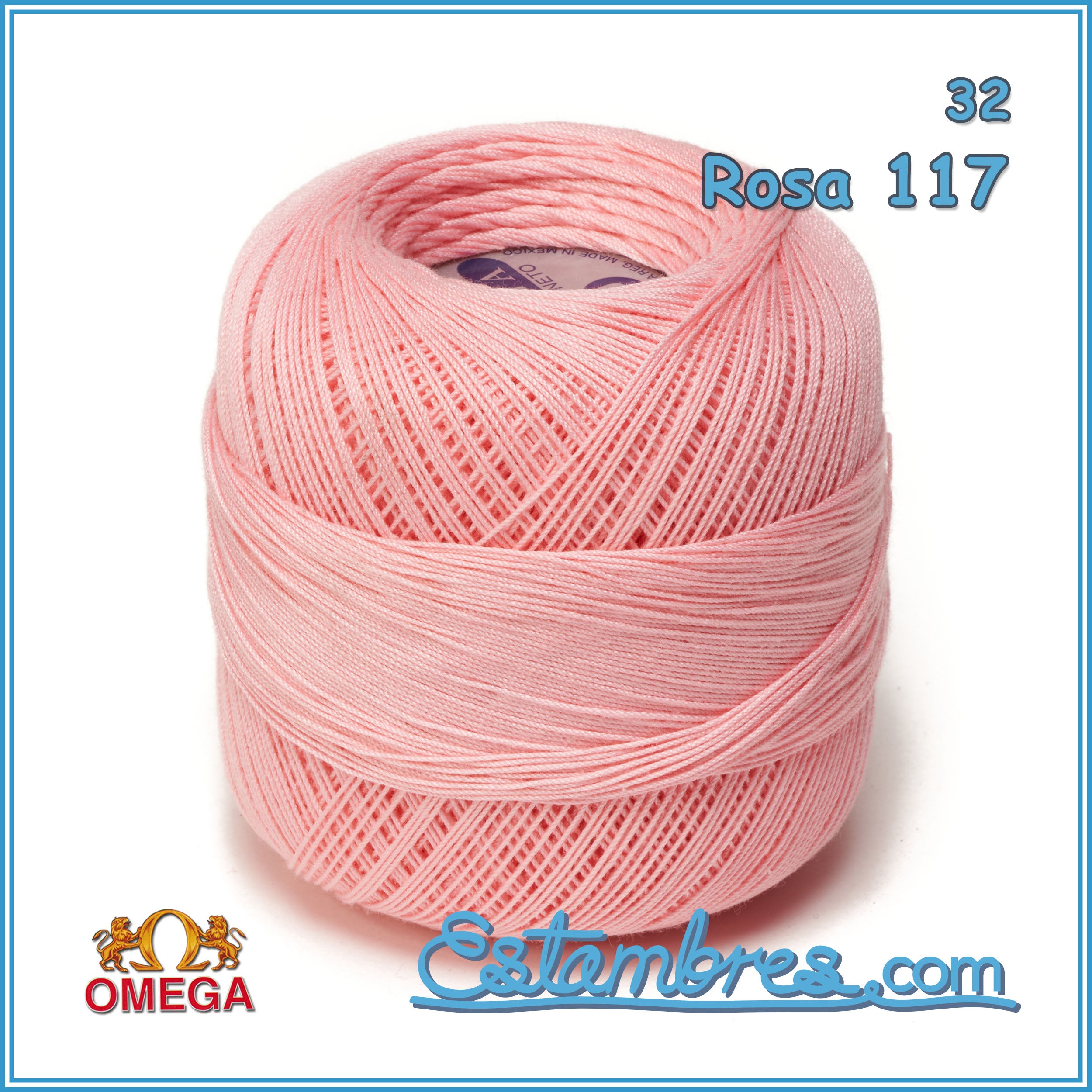 CROCHET OMEGA NO.10 [30grs]