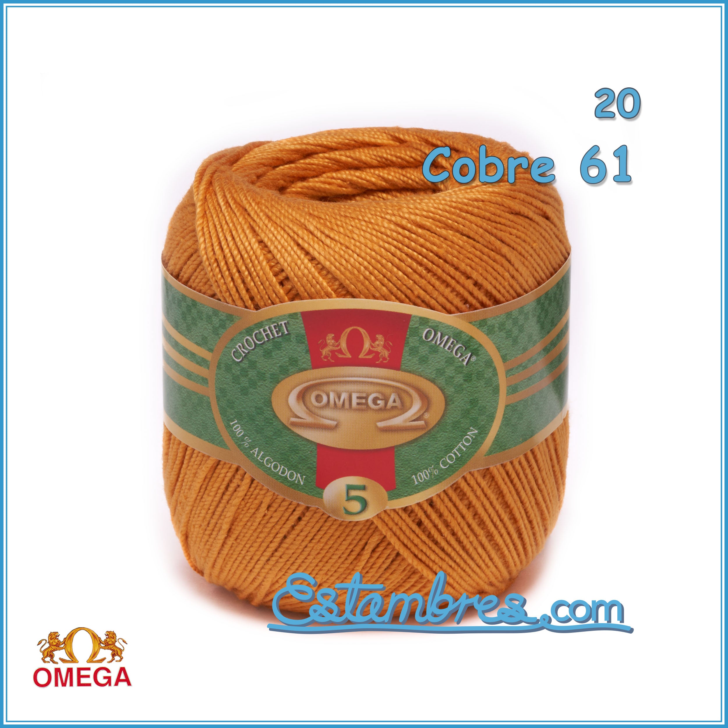 CROCHET OMEGA NO.5 [50grs]