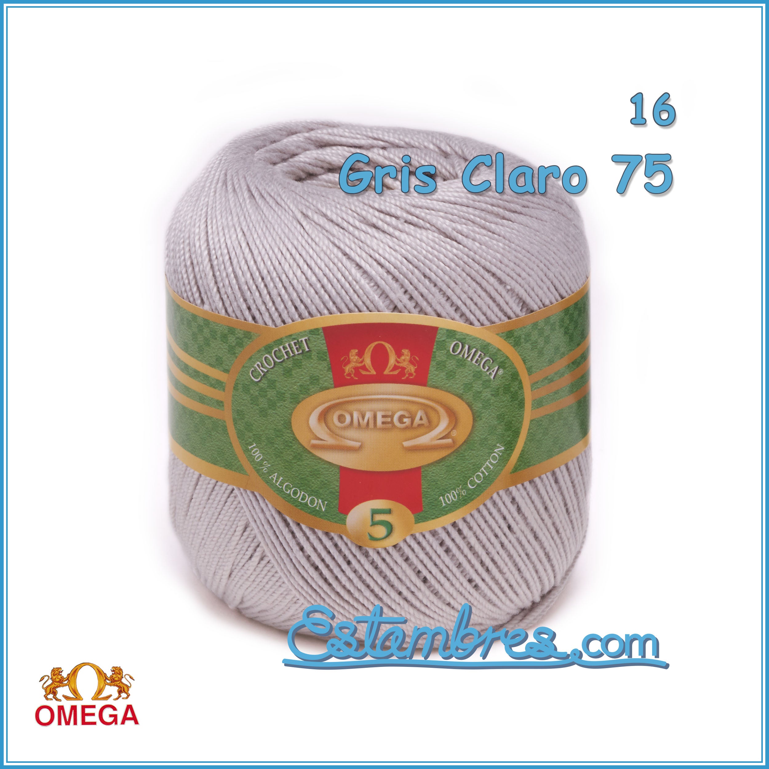 CROCHET OMEGA NO.5 [50grs]