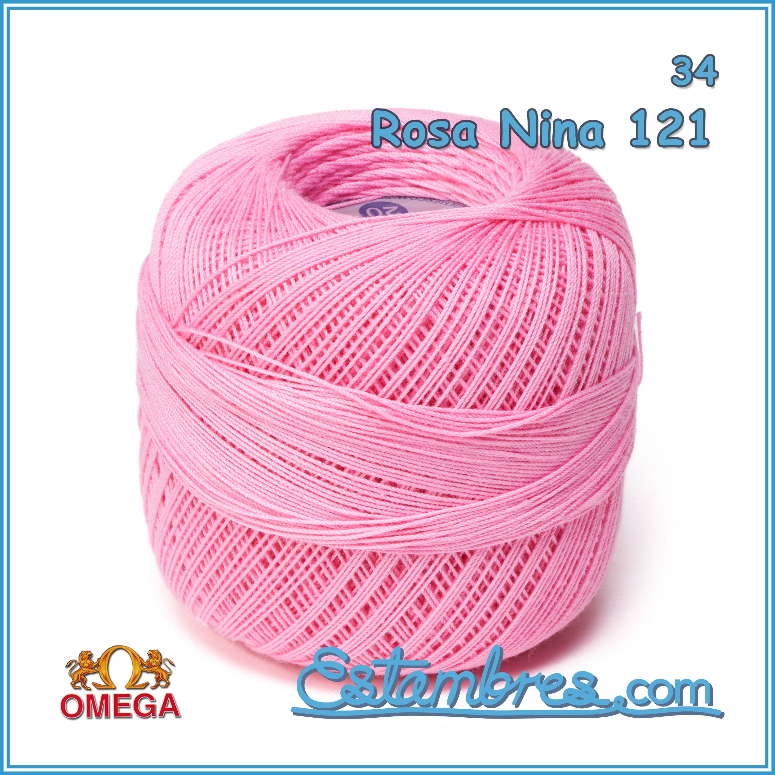 CROCHET OMEGA NO.10 [30grs]