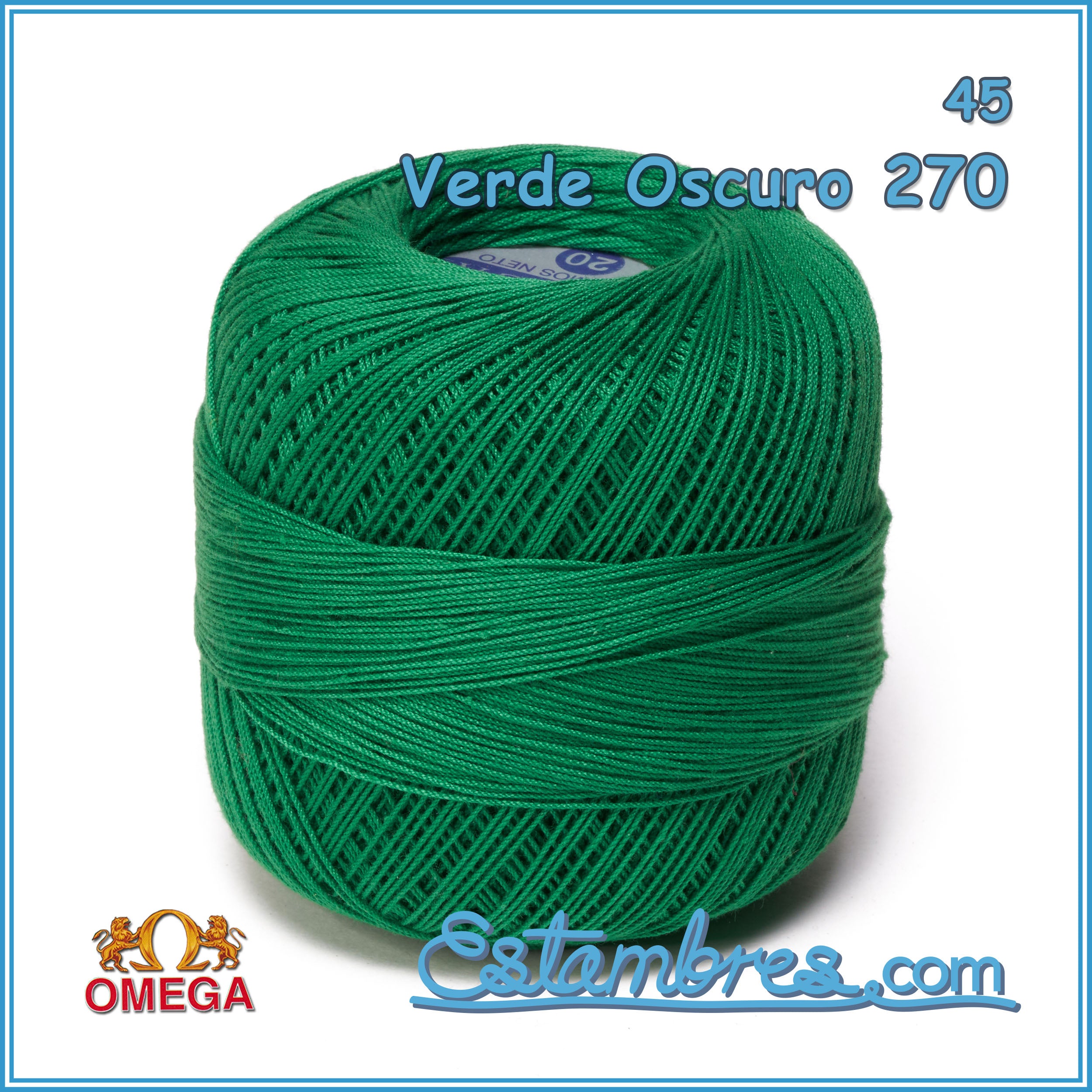 CROCHET OMEGA NO.20 [30grs]