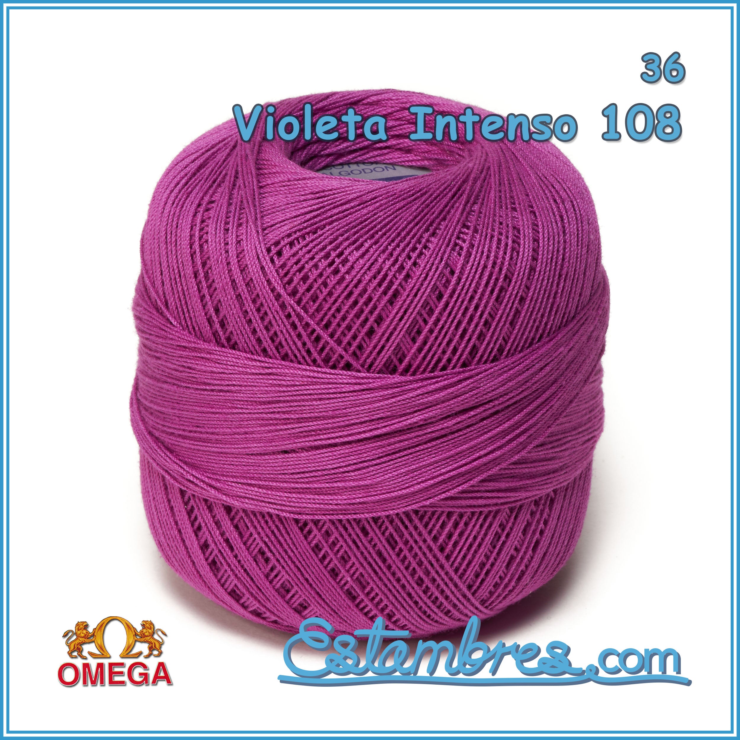 CROCHET OMEGA NO.10 [30grs]