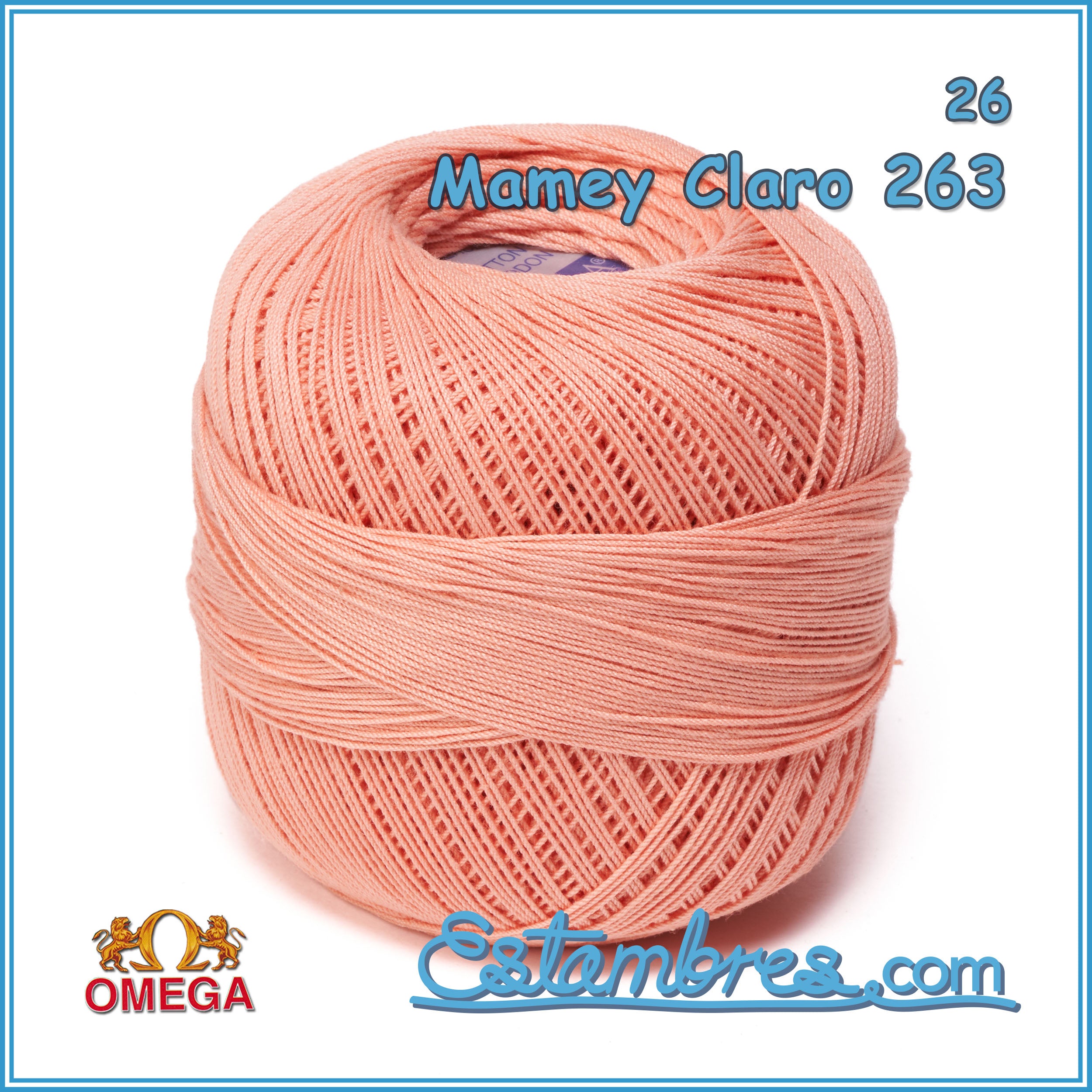 CROCHET OMEGA NO.20 [30grs]