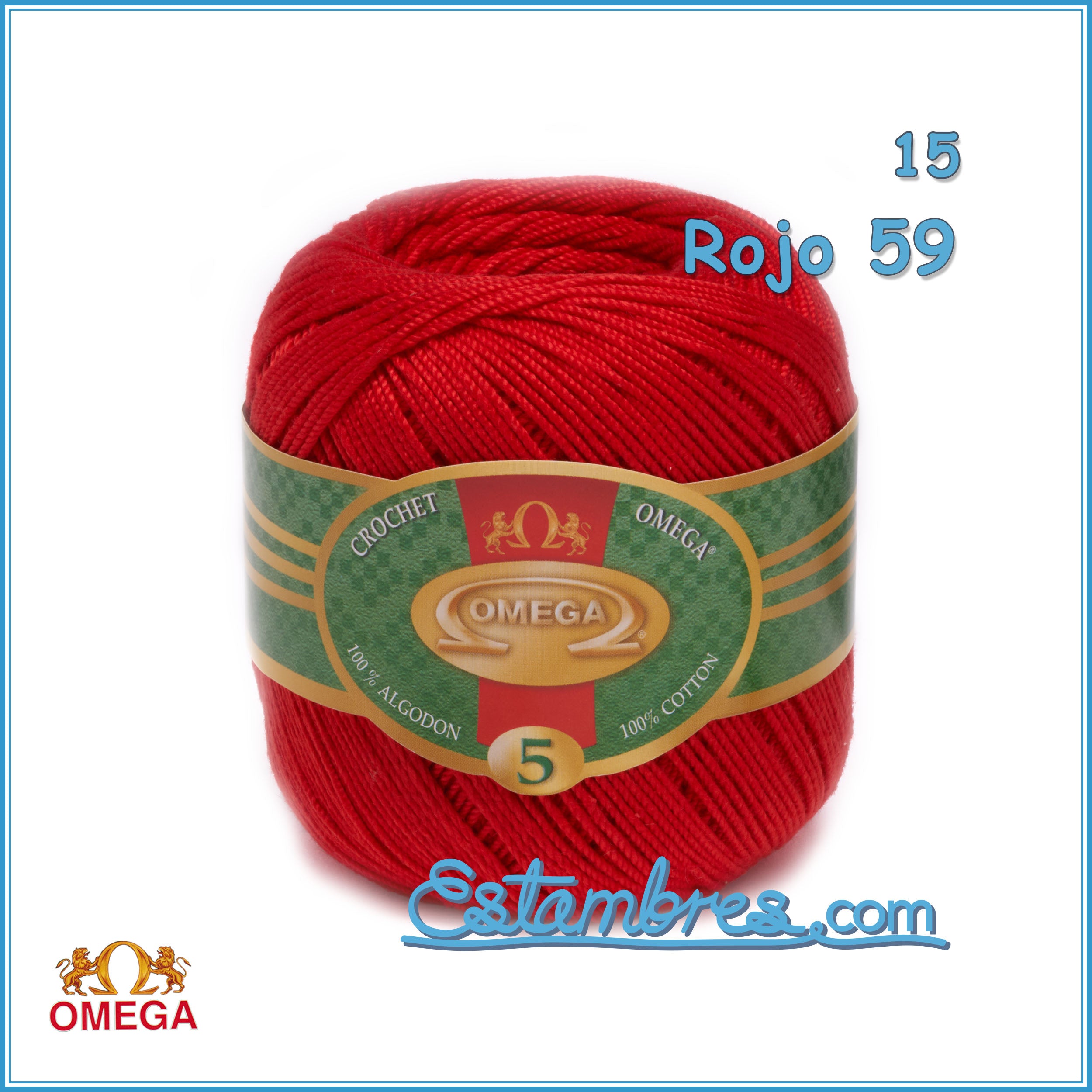 CROCHET OMEGA NO.5 [50grs]