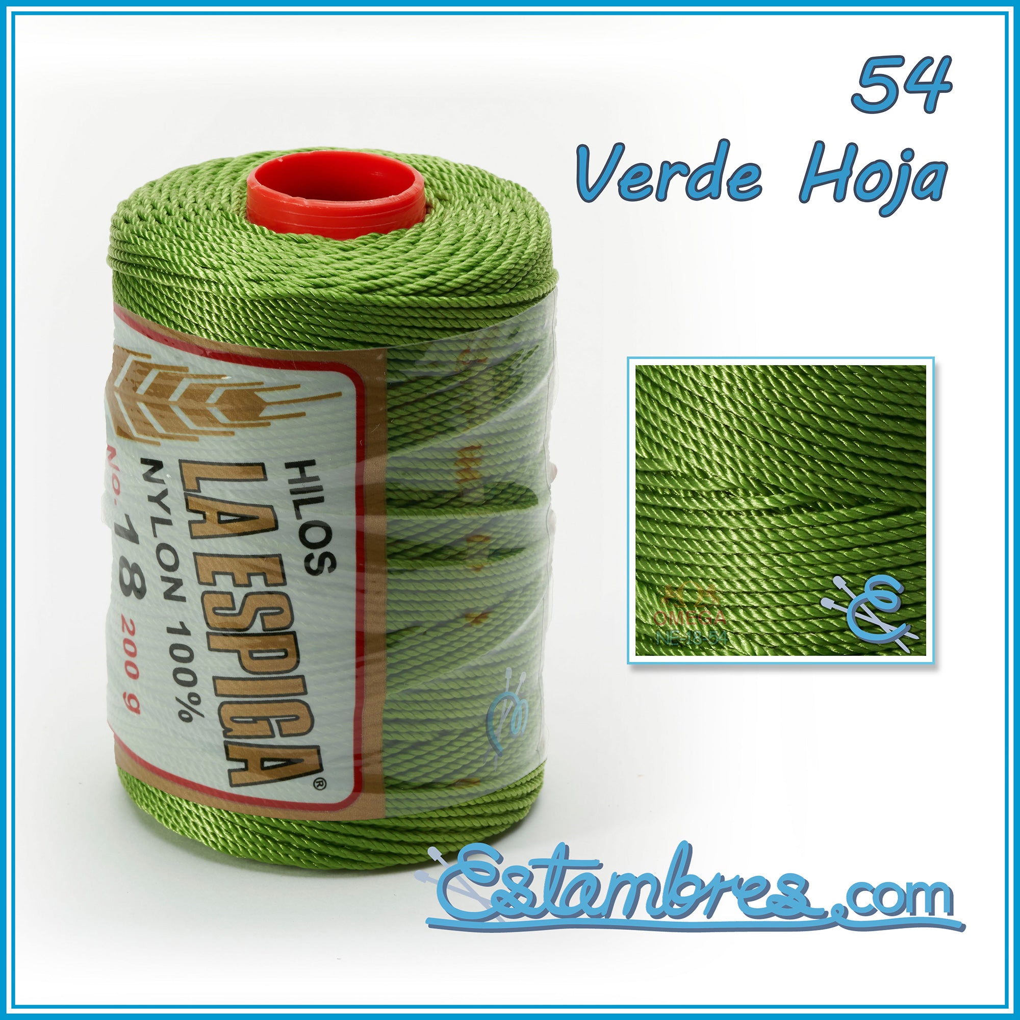 Espiga Nylon Thread (Green) (#18)