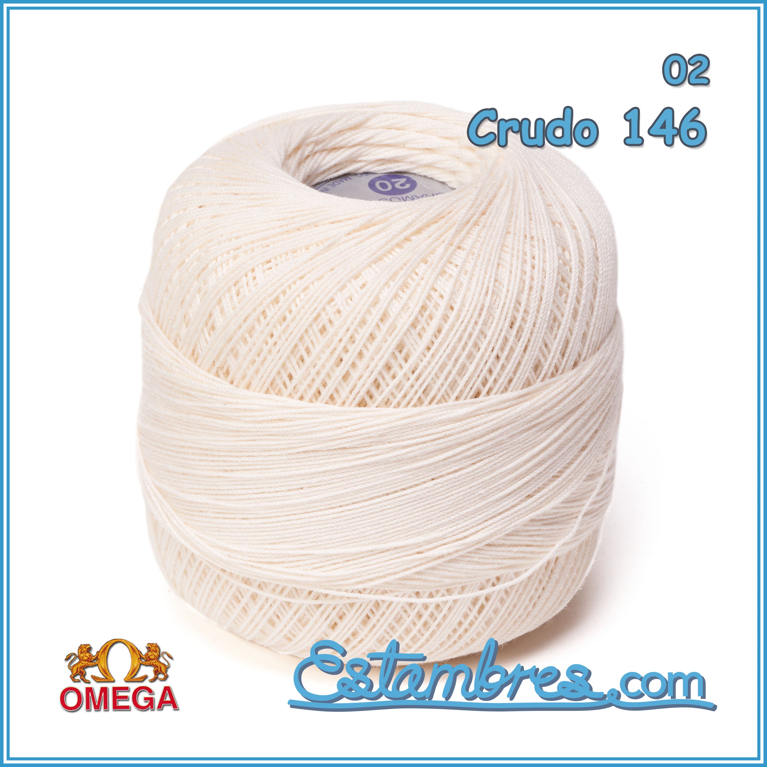 CROCHET OMEGA NO.10 [30grs]