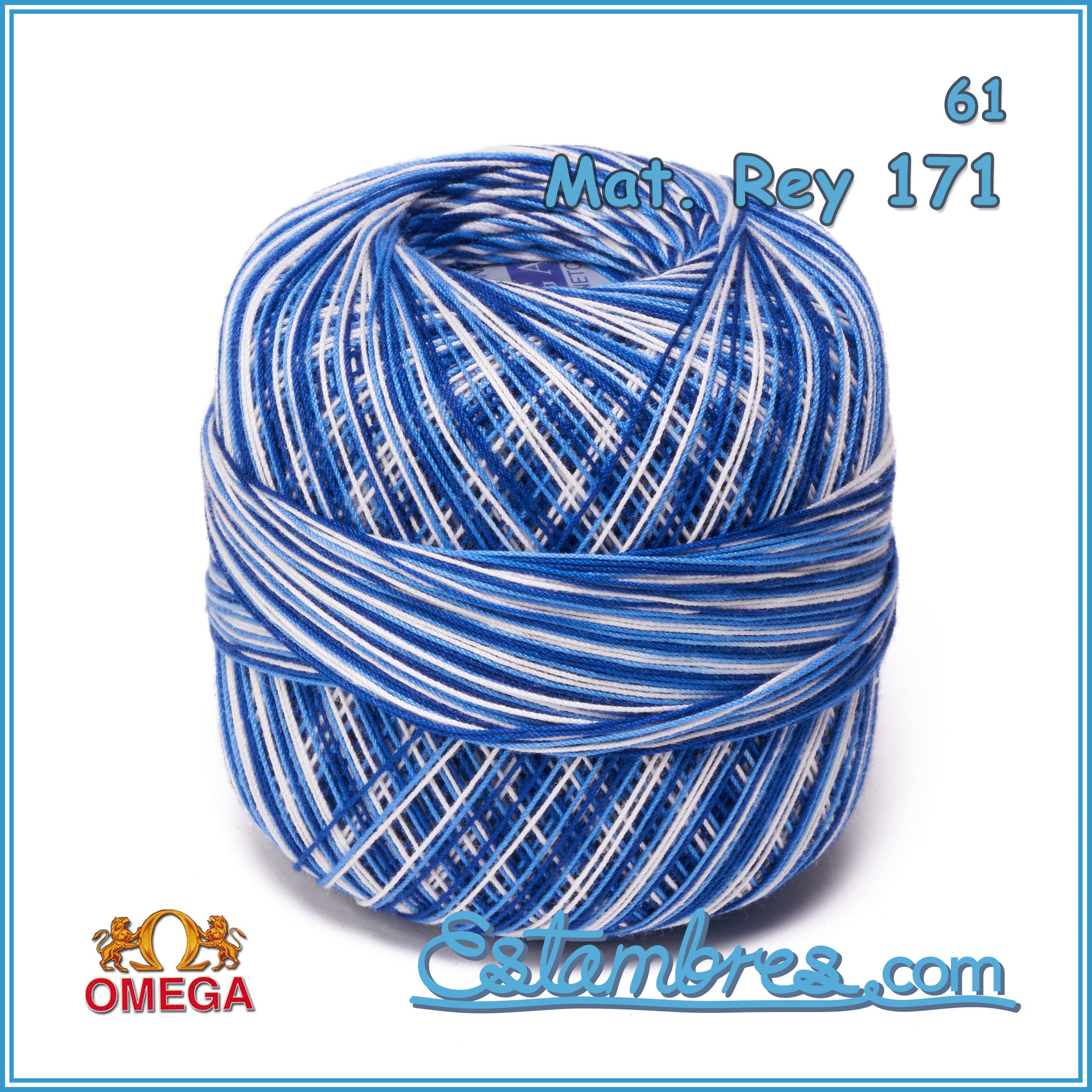 CROCHET OMEGA NO.10 [30grs]