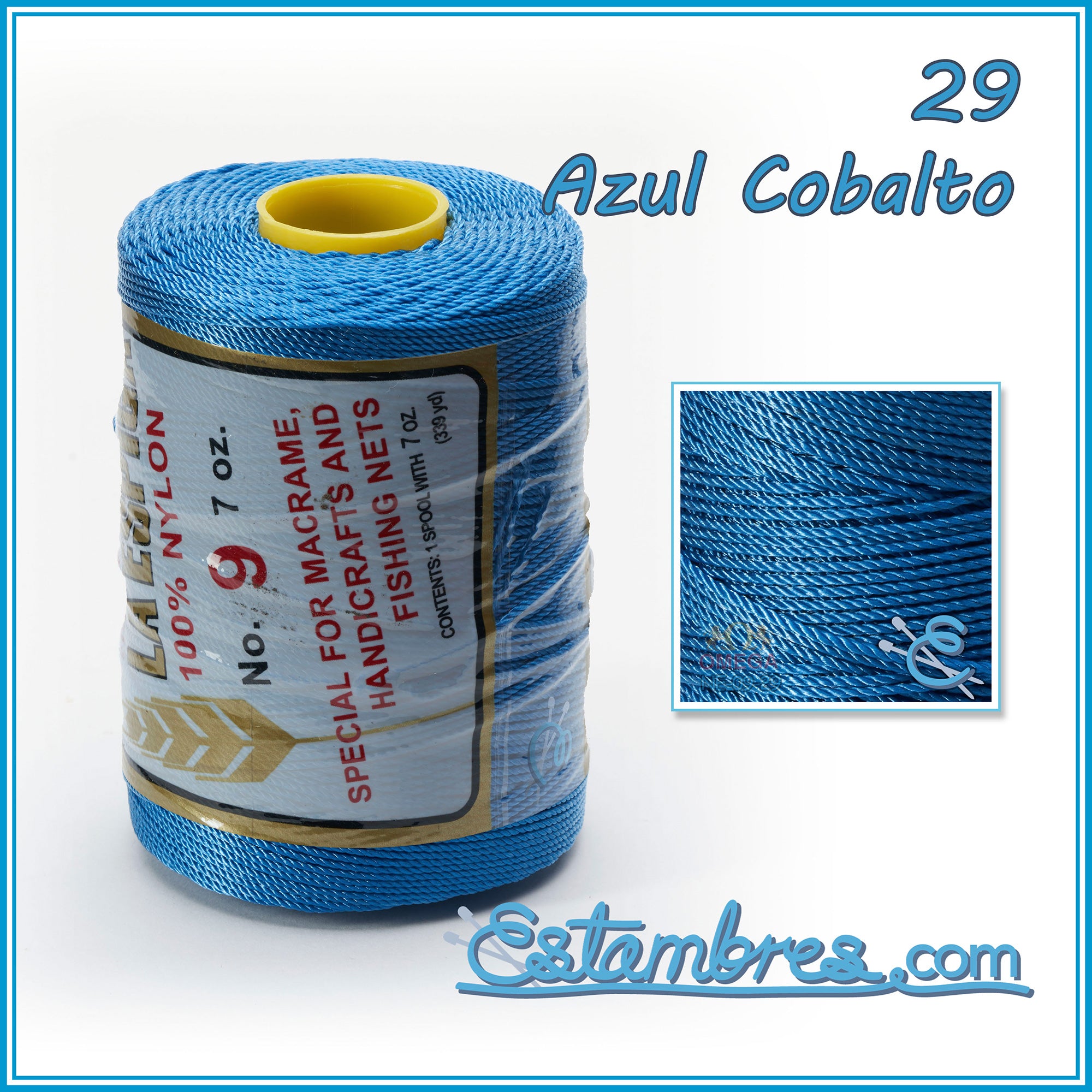 La Espiga #9, 21, Azul Rey, Royal Blue