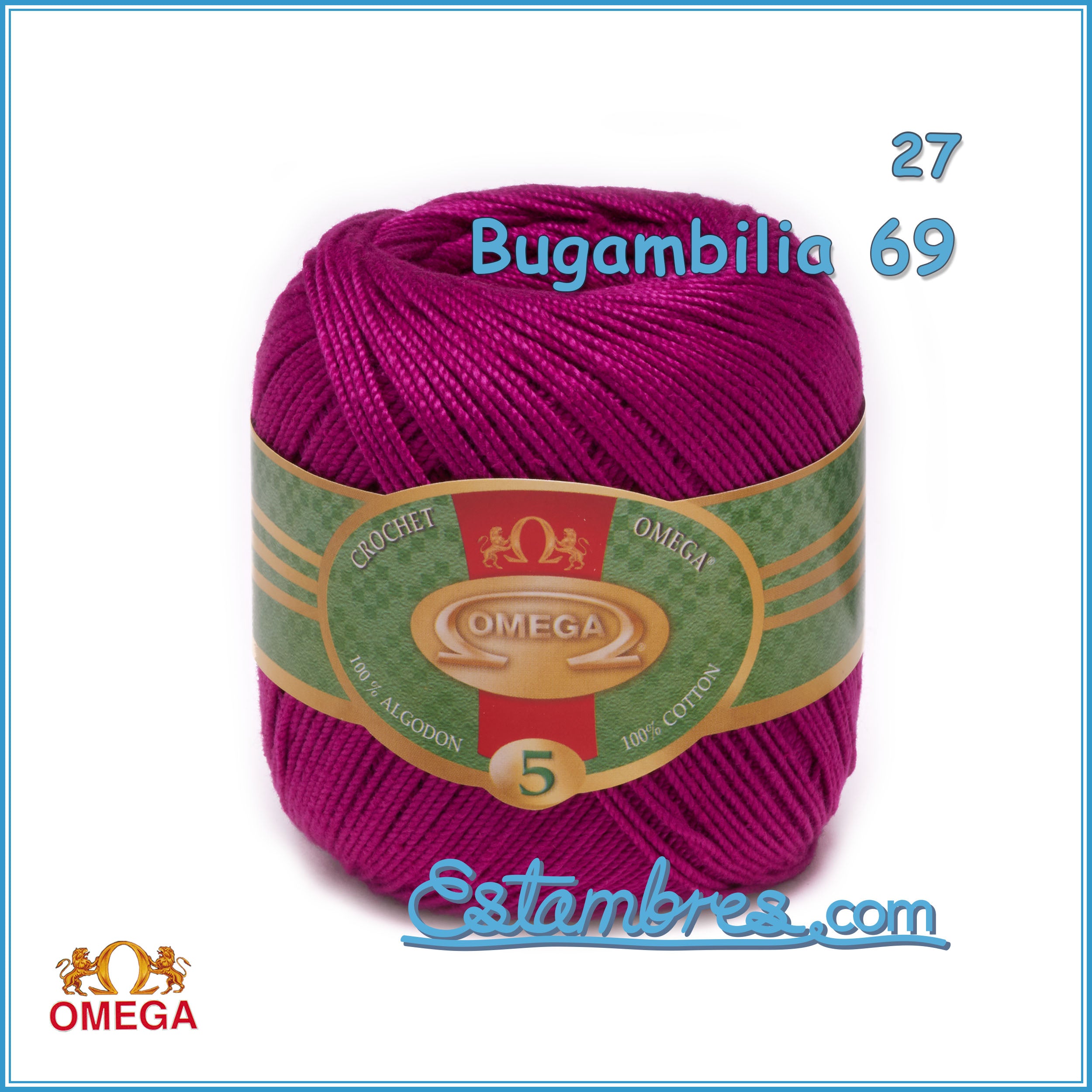 CROCHET OMEGA NO.5 [50grs]