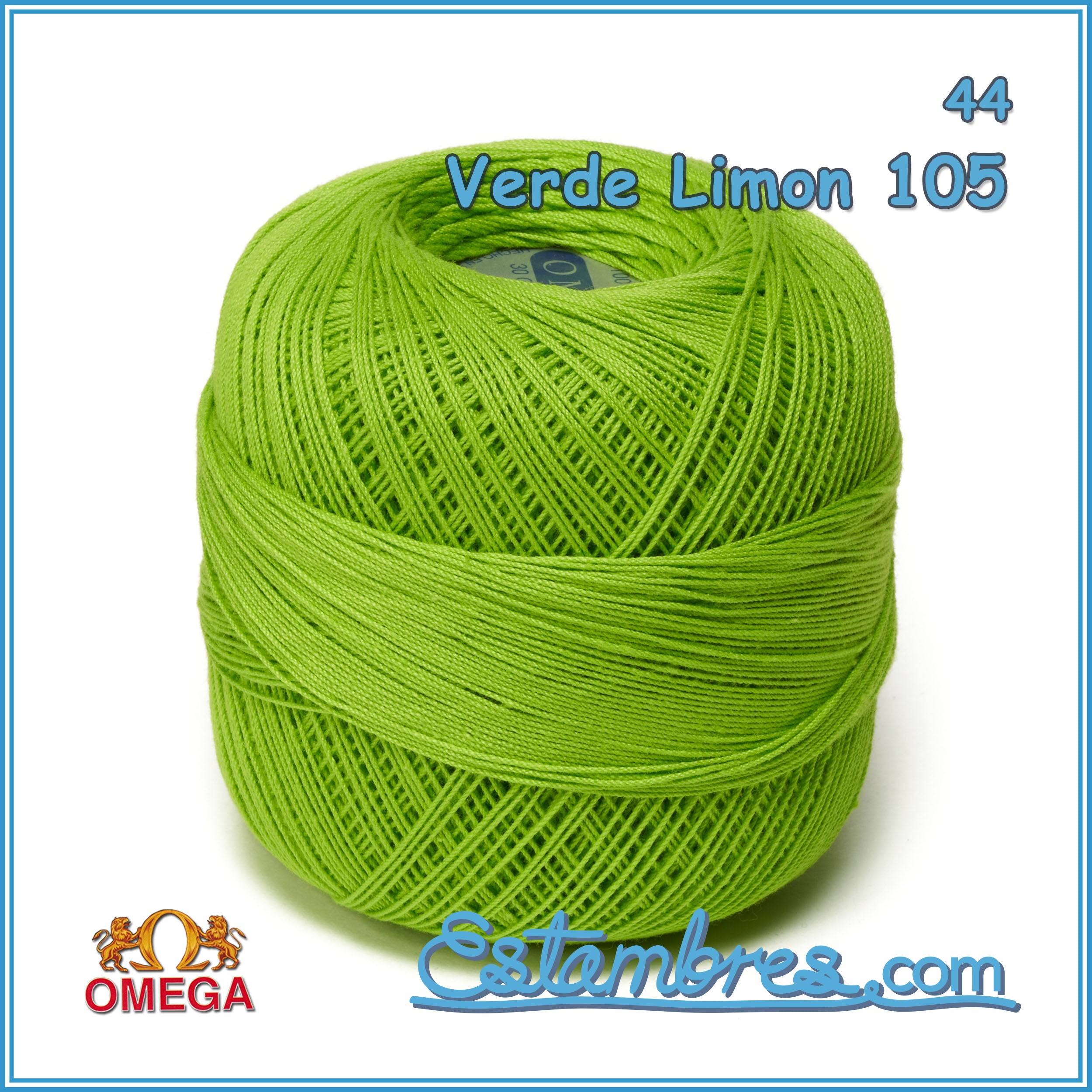 CROCHET OMEGA NO.10 [30grs]