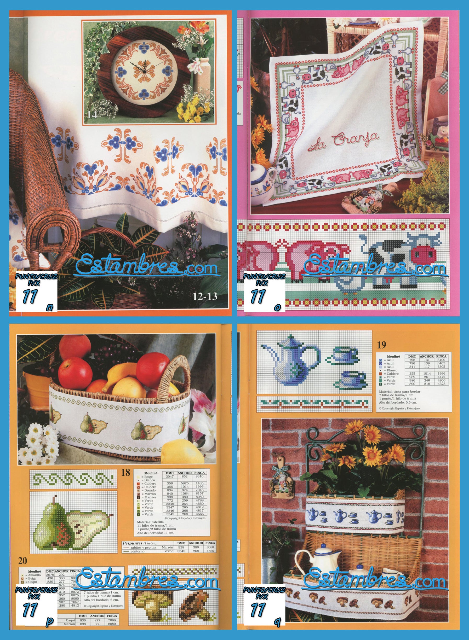 Buy Punto De Cruz No.08 embroidery Pattern Magazine by Muestras Y Motivos  Title Defaul Title Online in India 