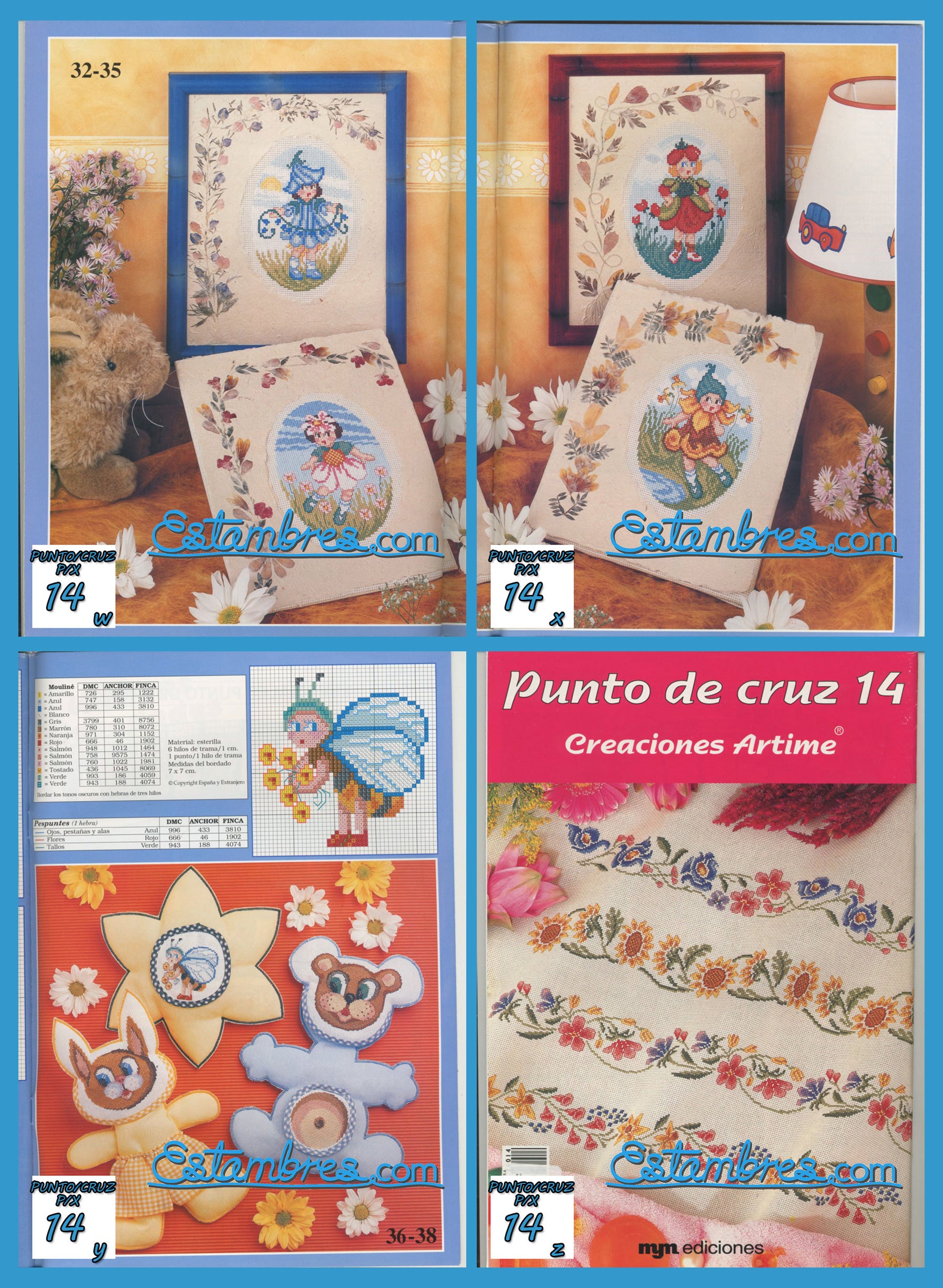 Buy Punto De Cruz No.08 embroidery Pattern Magazine by Muestras Y Motivos  Title Defaul Title Online in India 