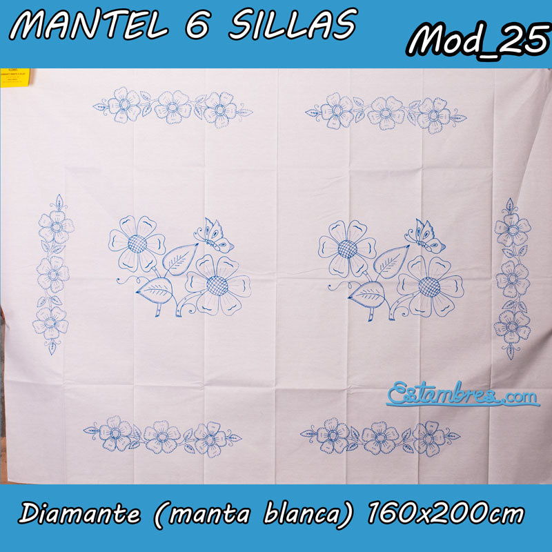 MANTEL [6-Chair Tablecloth]