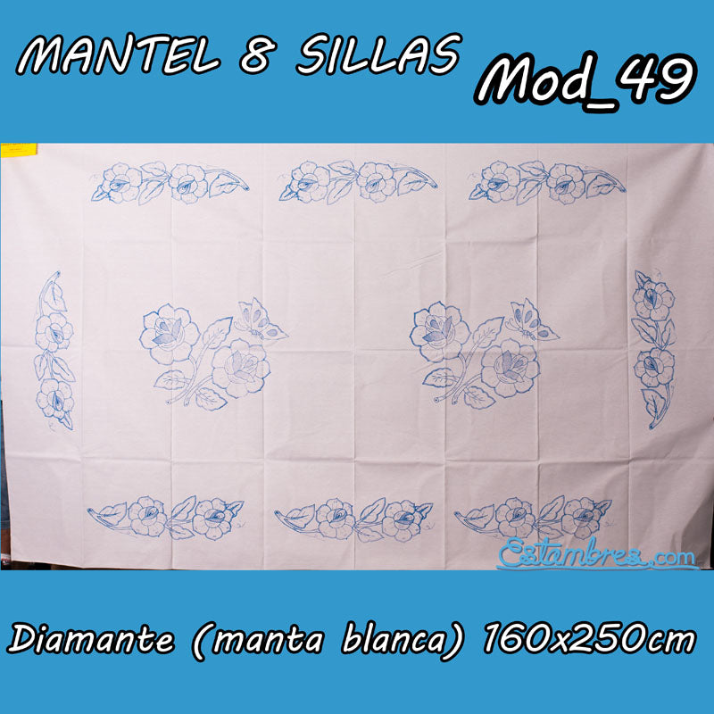 MANTEL [8-Chair Tablecloth]