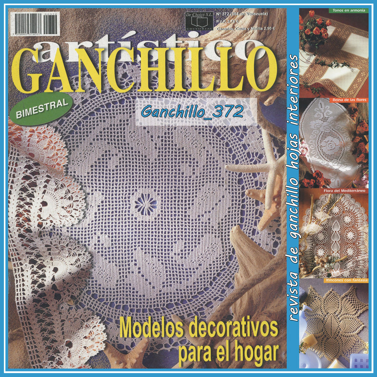 GANCHILLO crochet Magazines by Artistico Y Puntorama 