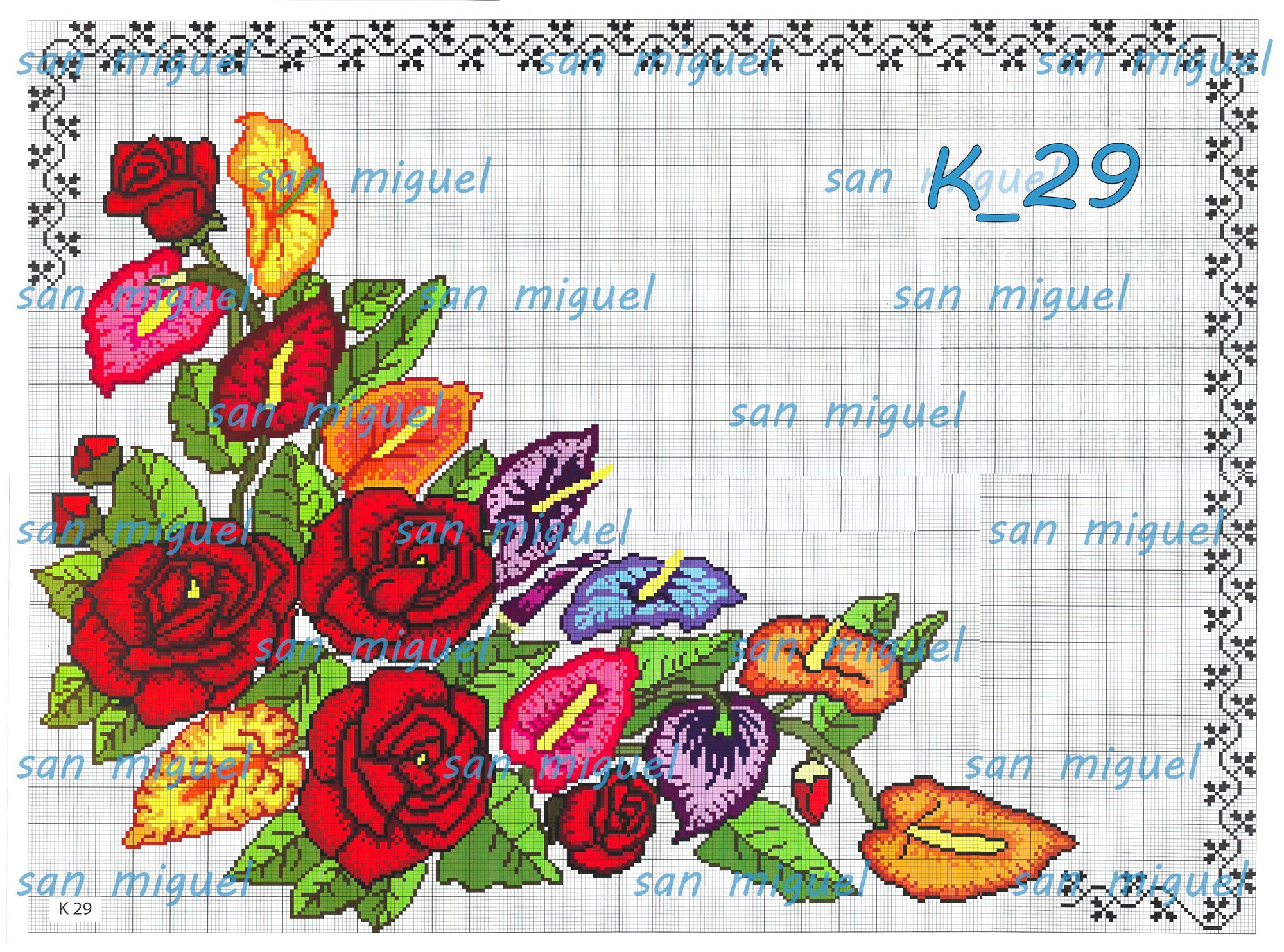 SAN MIGUEL [SERIE K - Large Size] - Estambres.com