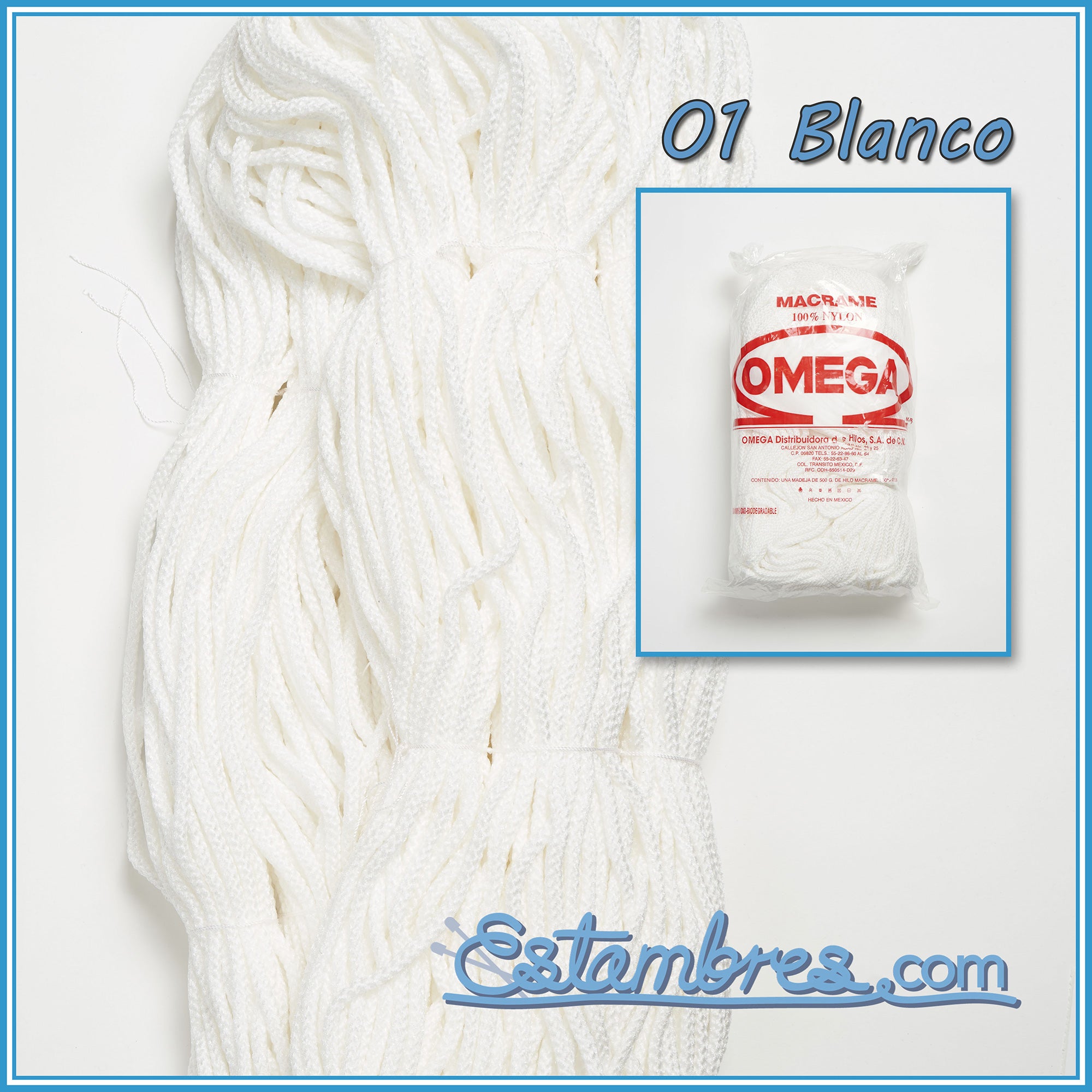 MACRAME OMEGA [500grs]