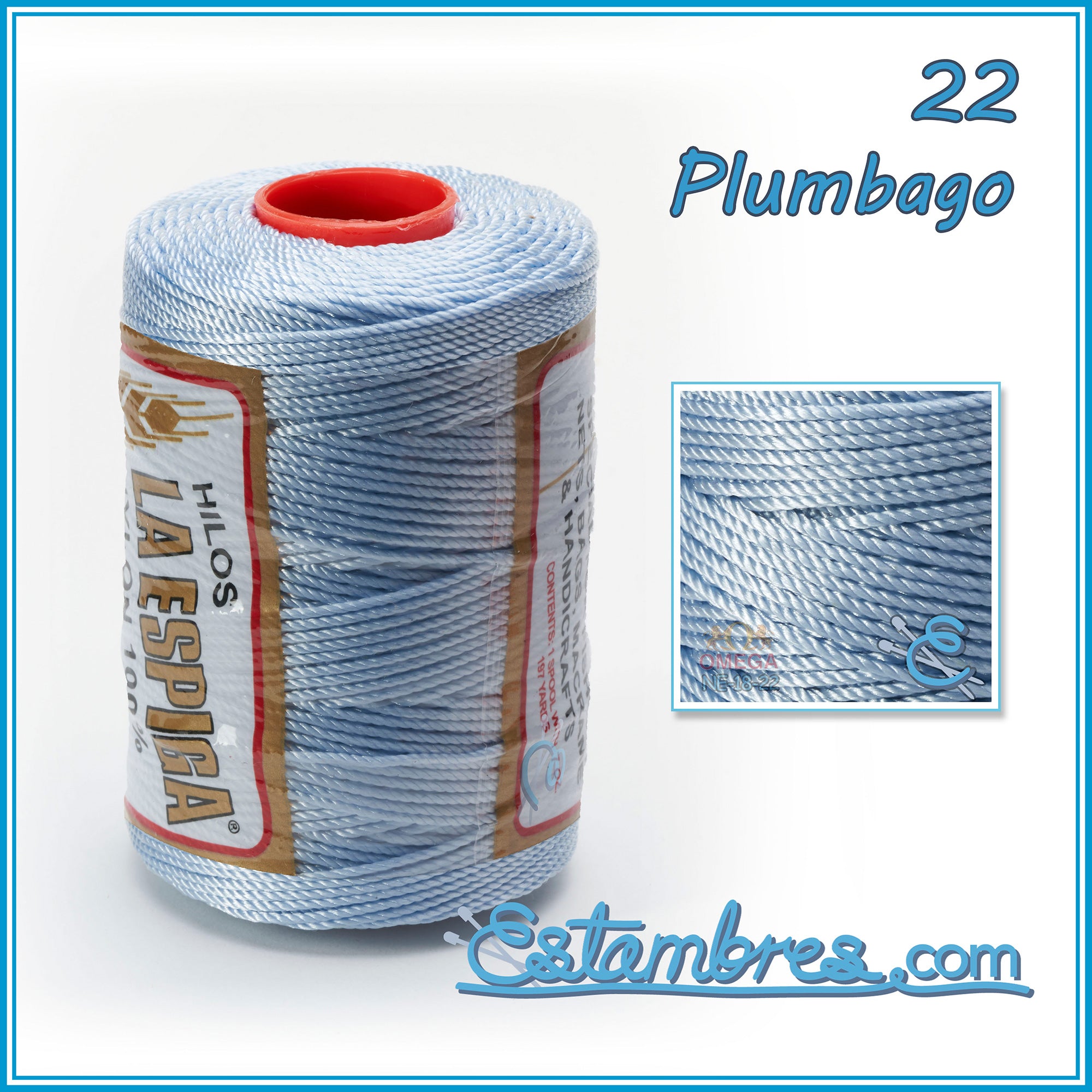 Espiga Nylon Thread (Blue) (#18)