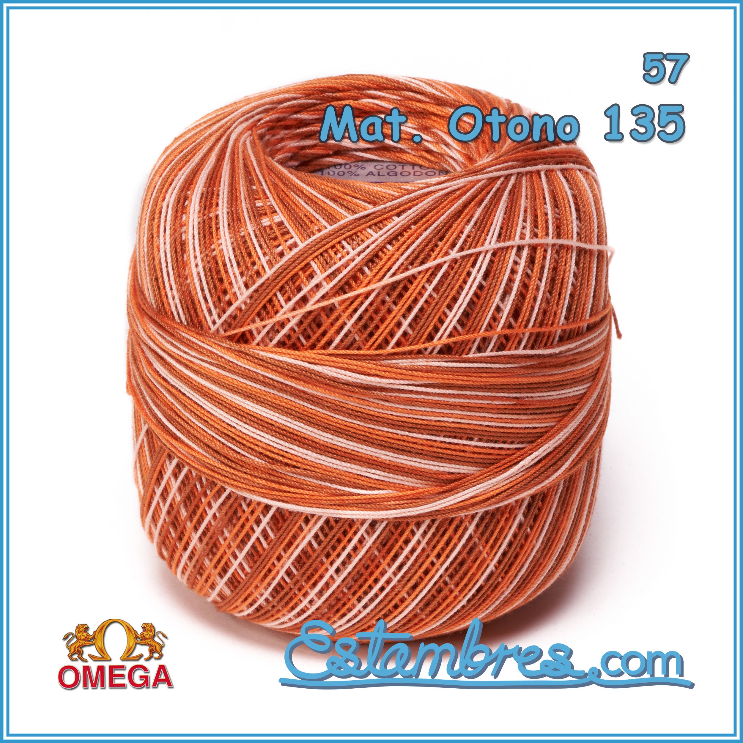 CROCHET OMEGA NO.10 [30grs]