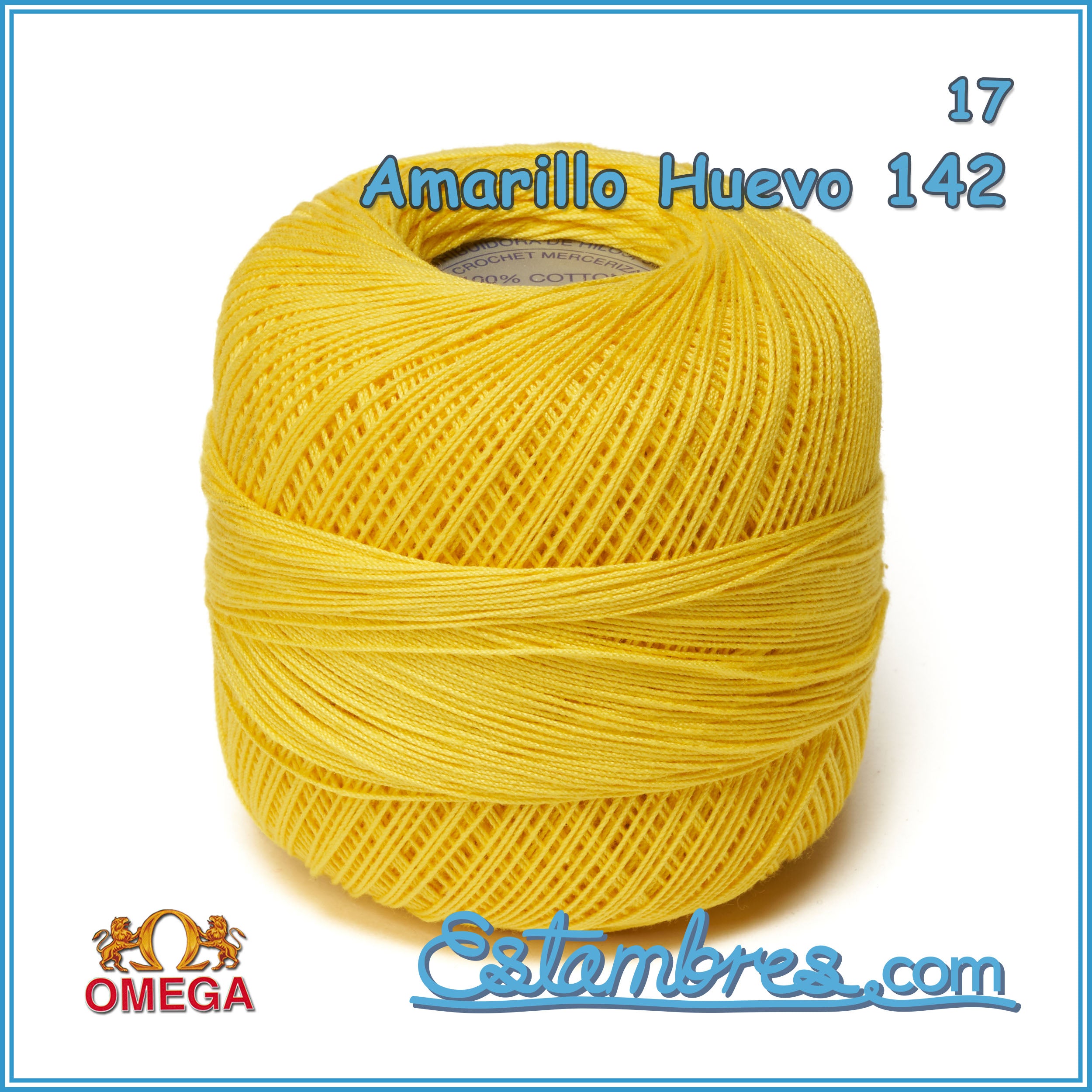 CROCHET OMEGA NO.10 [30grs]