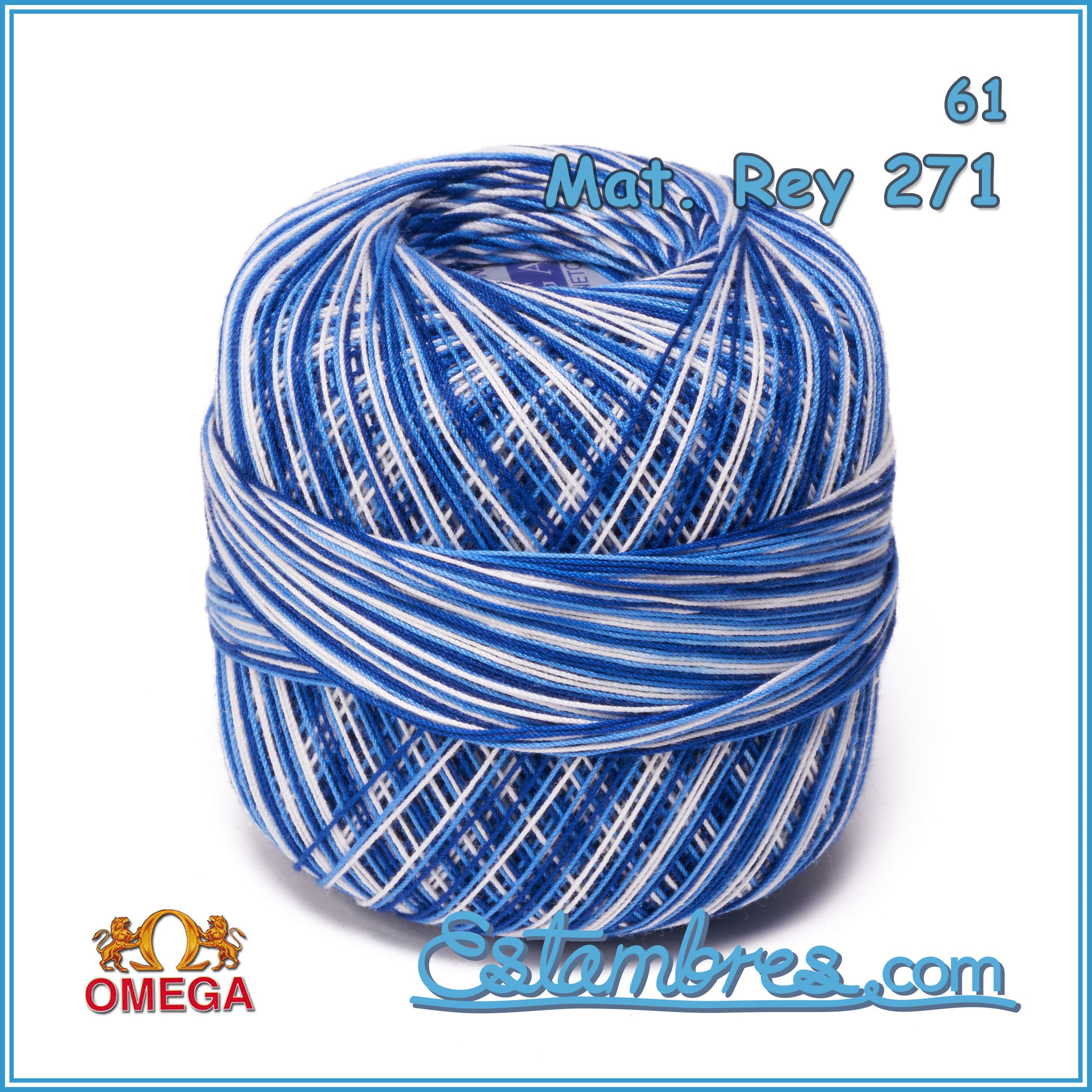 CROCHET OMEGA NO.20 [30grs]