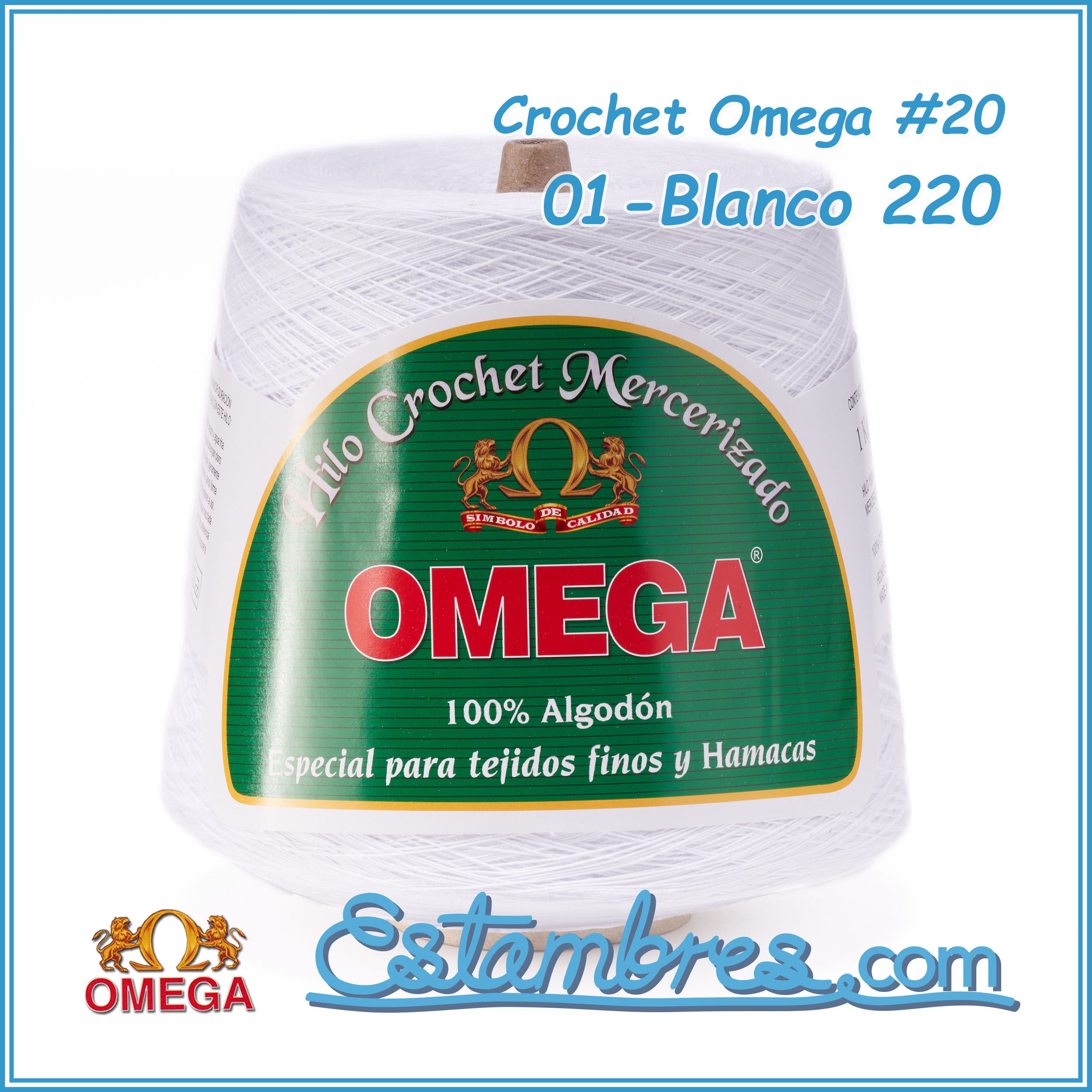 CROCHET OMEGA NO.20 [1KG]