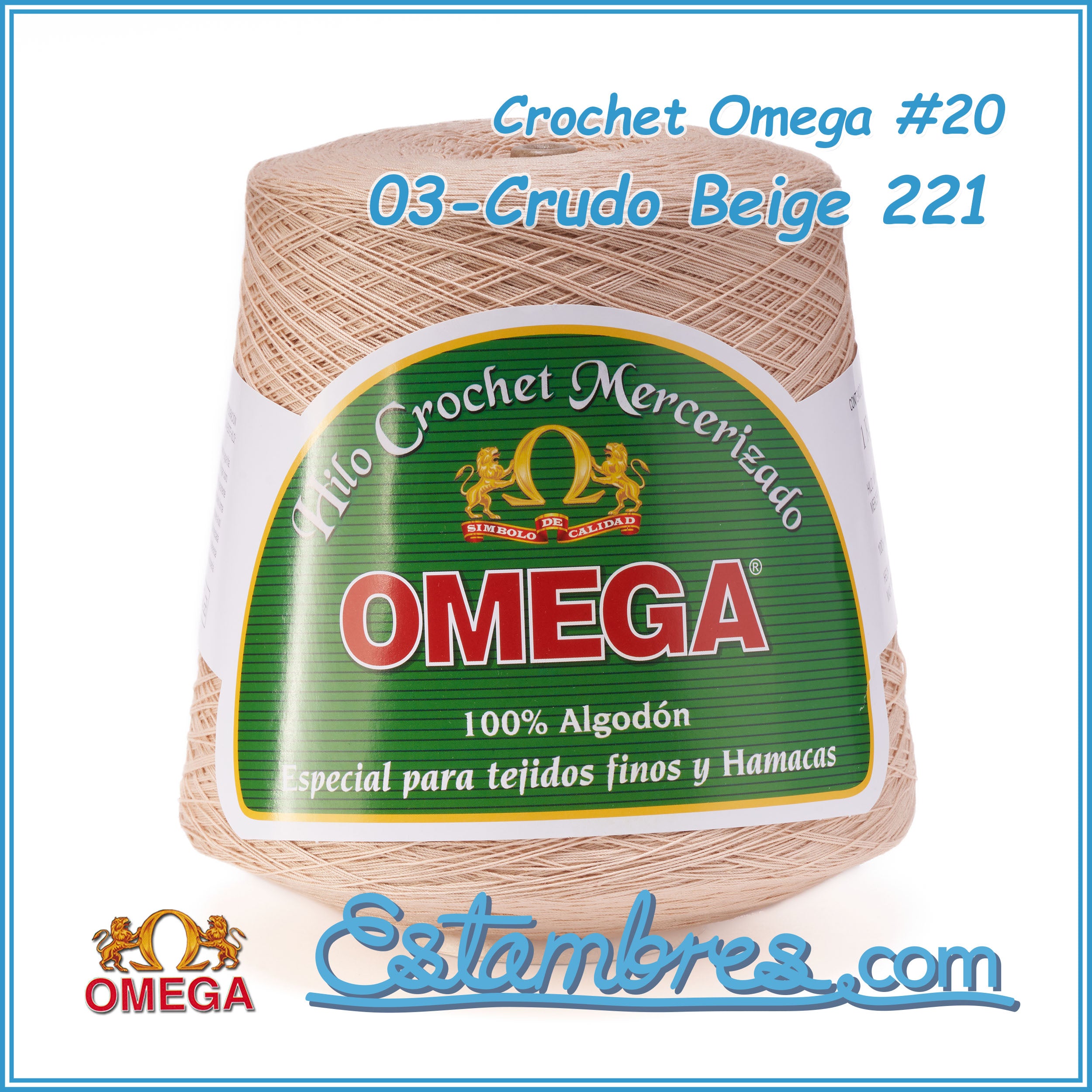 CROCHET OMEGA NO.20 [1KG]