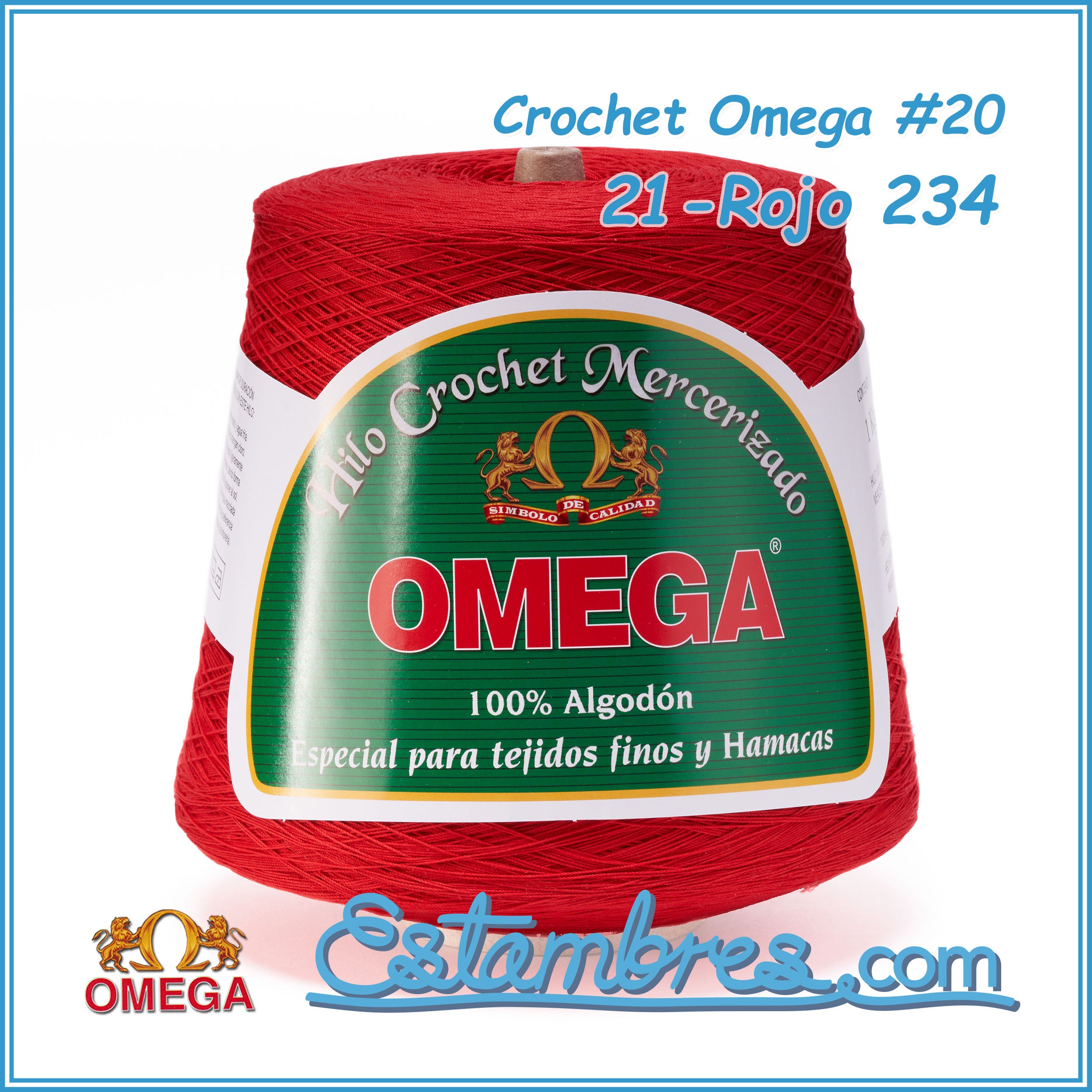 CROCHET OMEGA NO.20 [Cono 1KG]