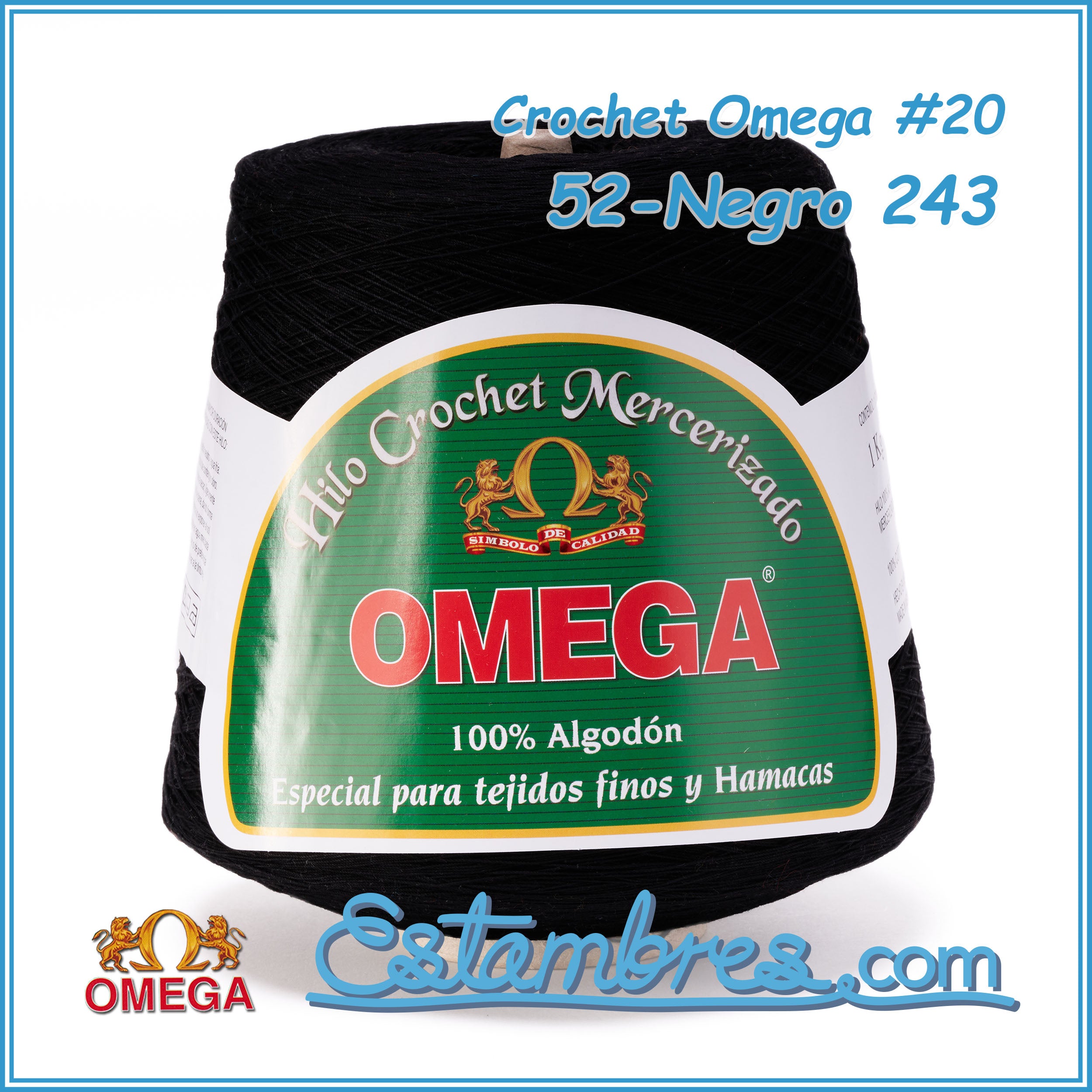 CROCHET OMEGA NO.20 [Cono 1KG]