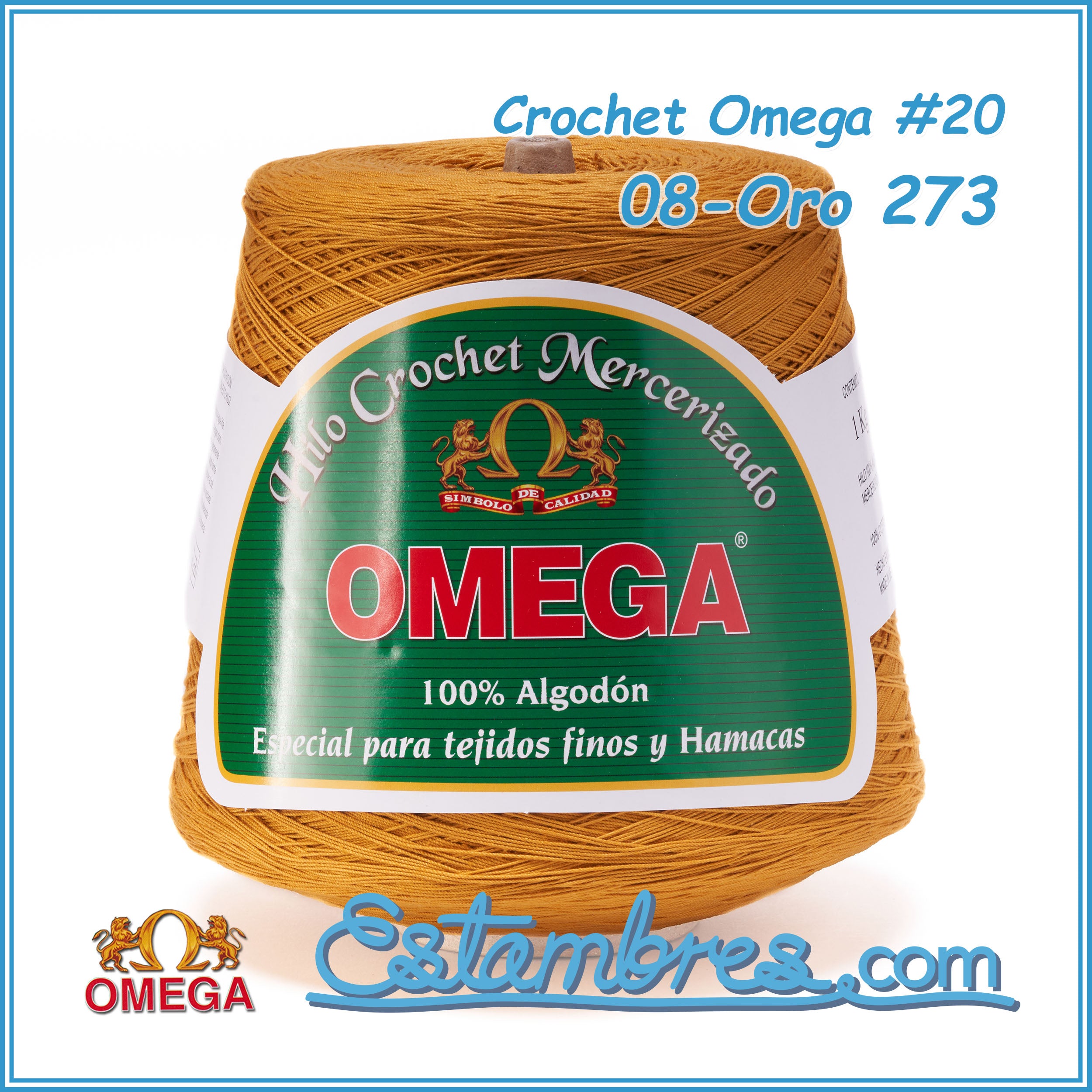 CROCHET OMEGA NO.20 [Cono 1KG]