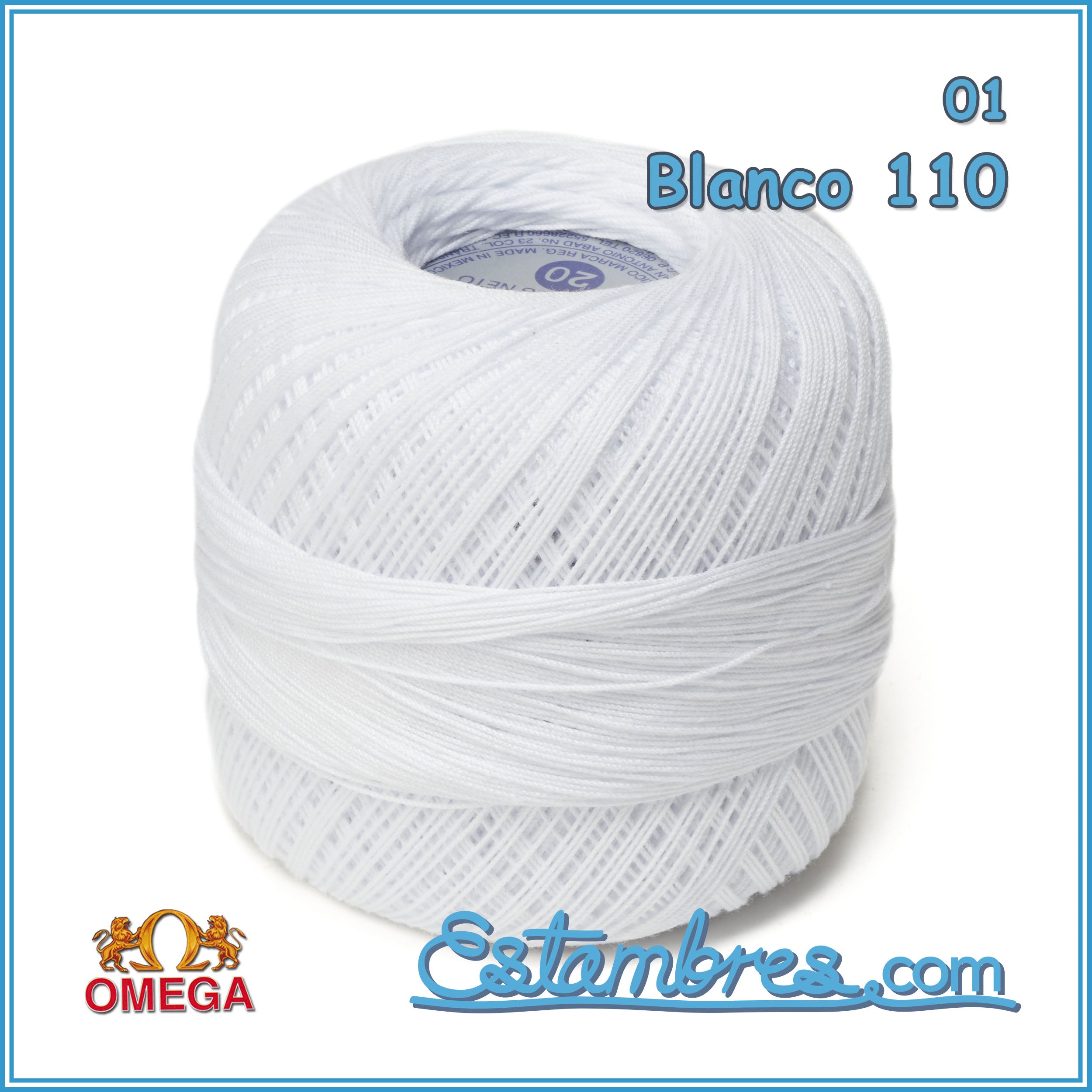 CROCHET OMEGA NO.10 [30grs]