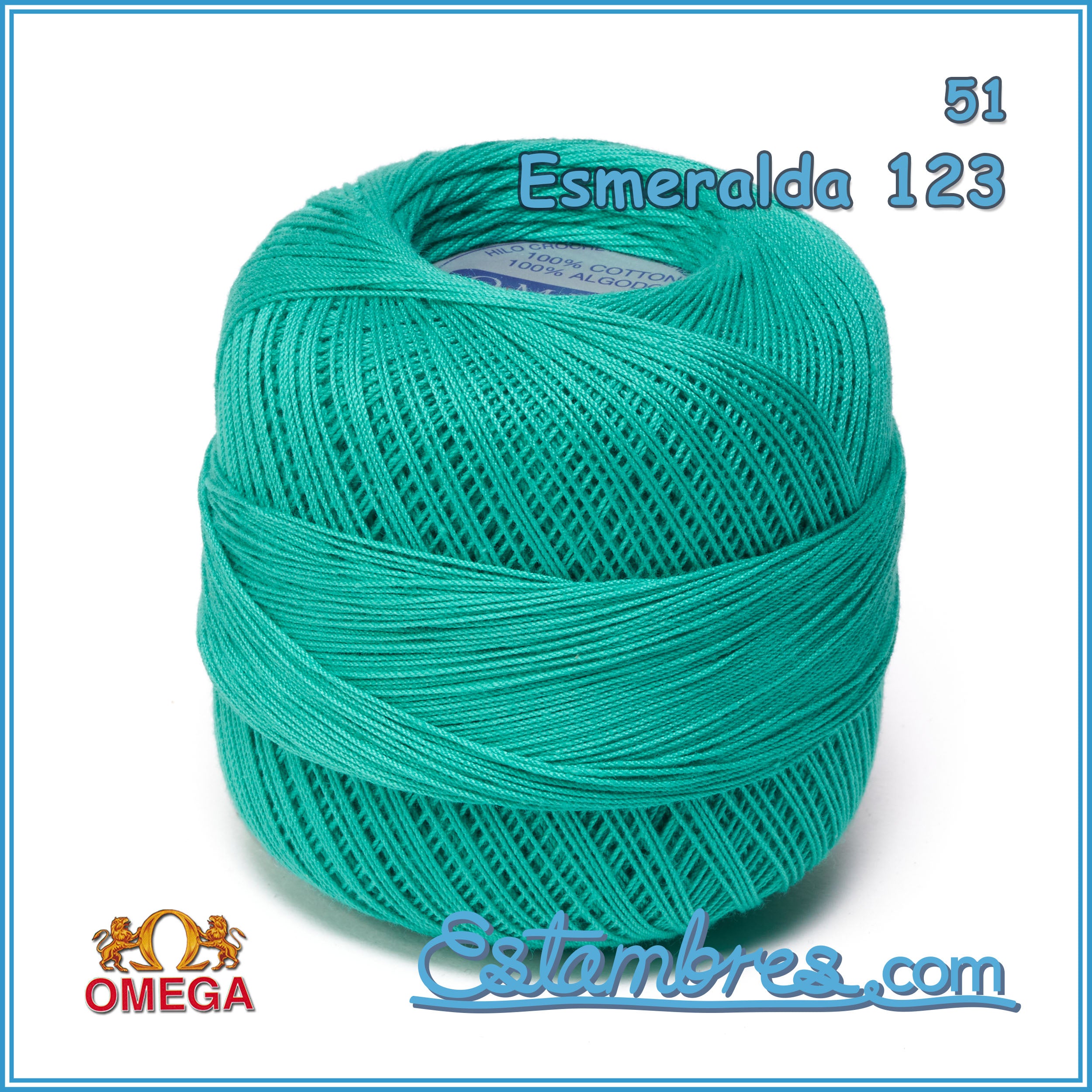 CROCHET OMEGA NO.10 [30grs]