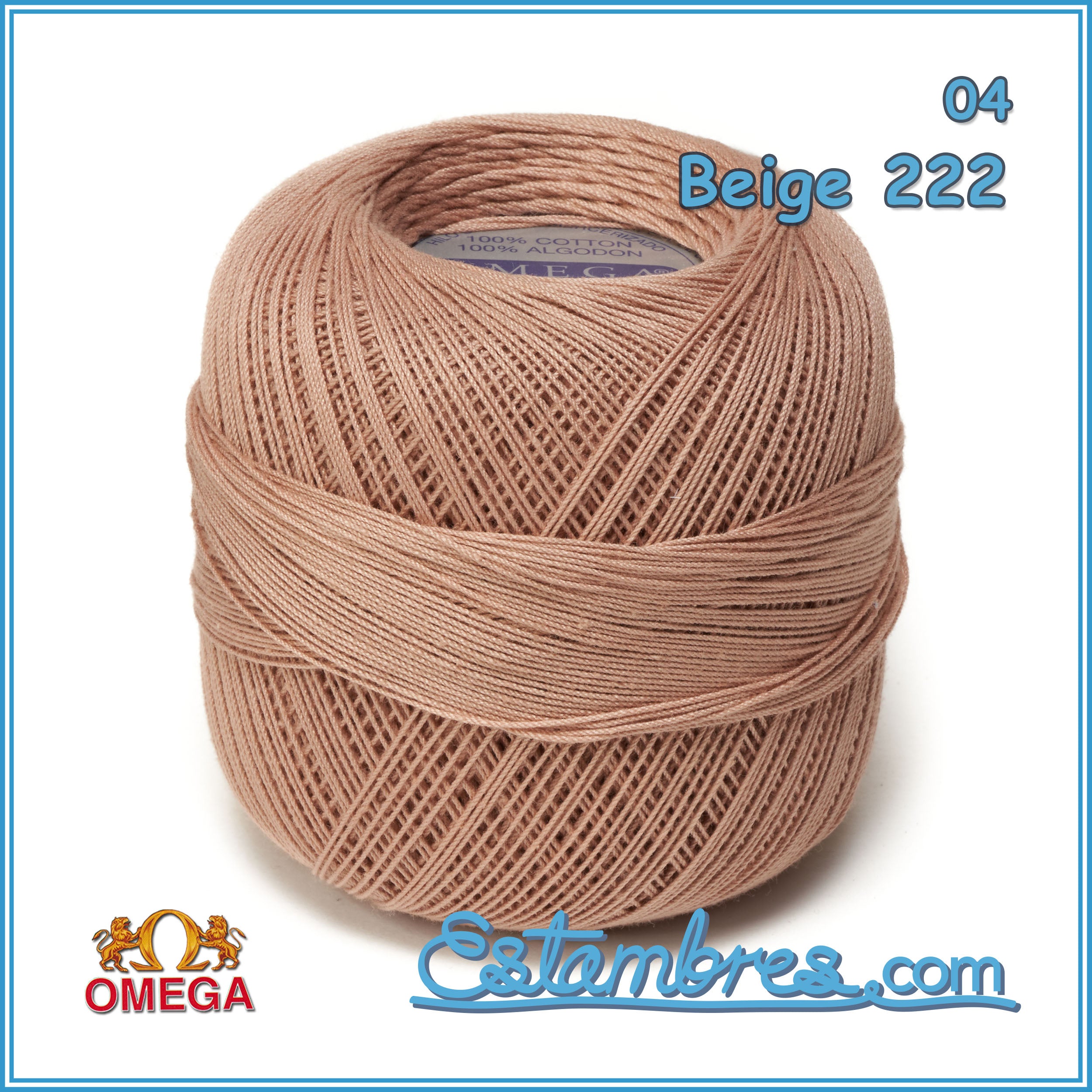 CROCHET OMEGA NO.20 [30grs]