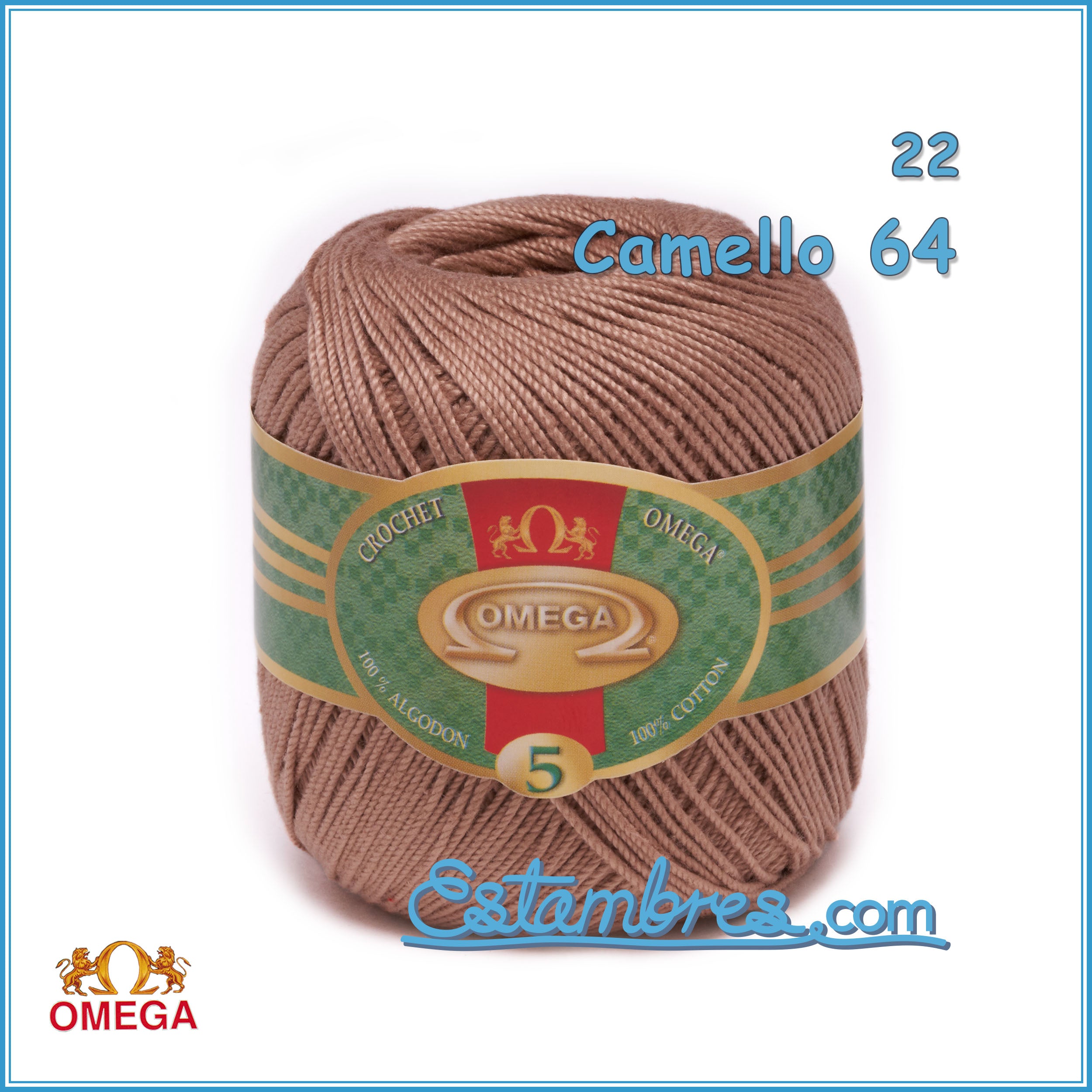 CROCHET OMEGA NO.5 [50grs]