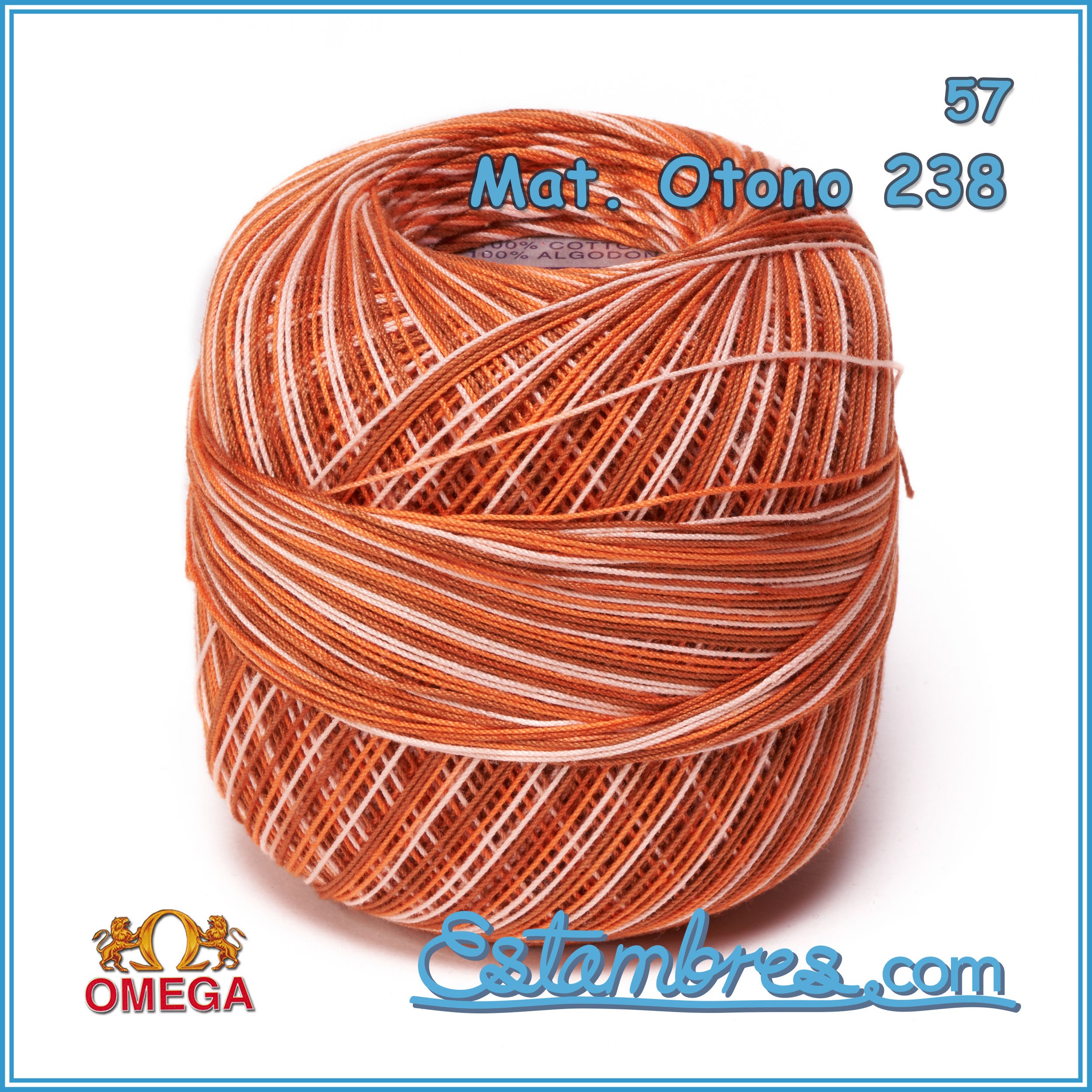 CROCHET OMEGA NO.20 [30grs]