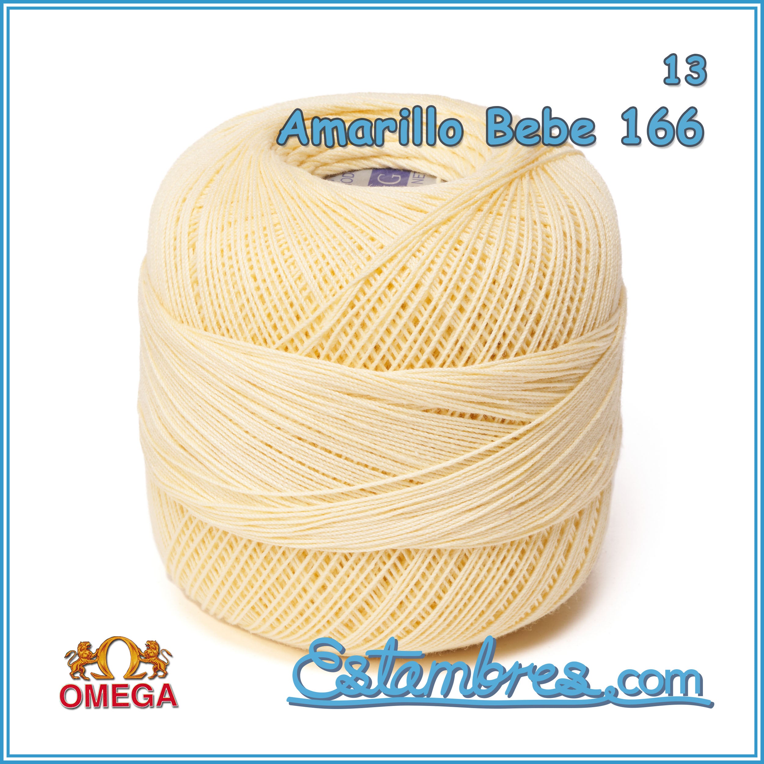 CROCHET OMEGA NO.10 [30grs]