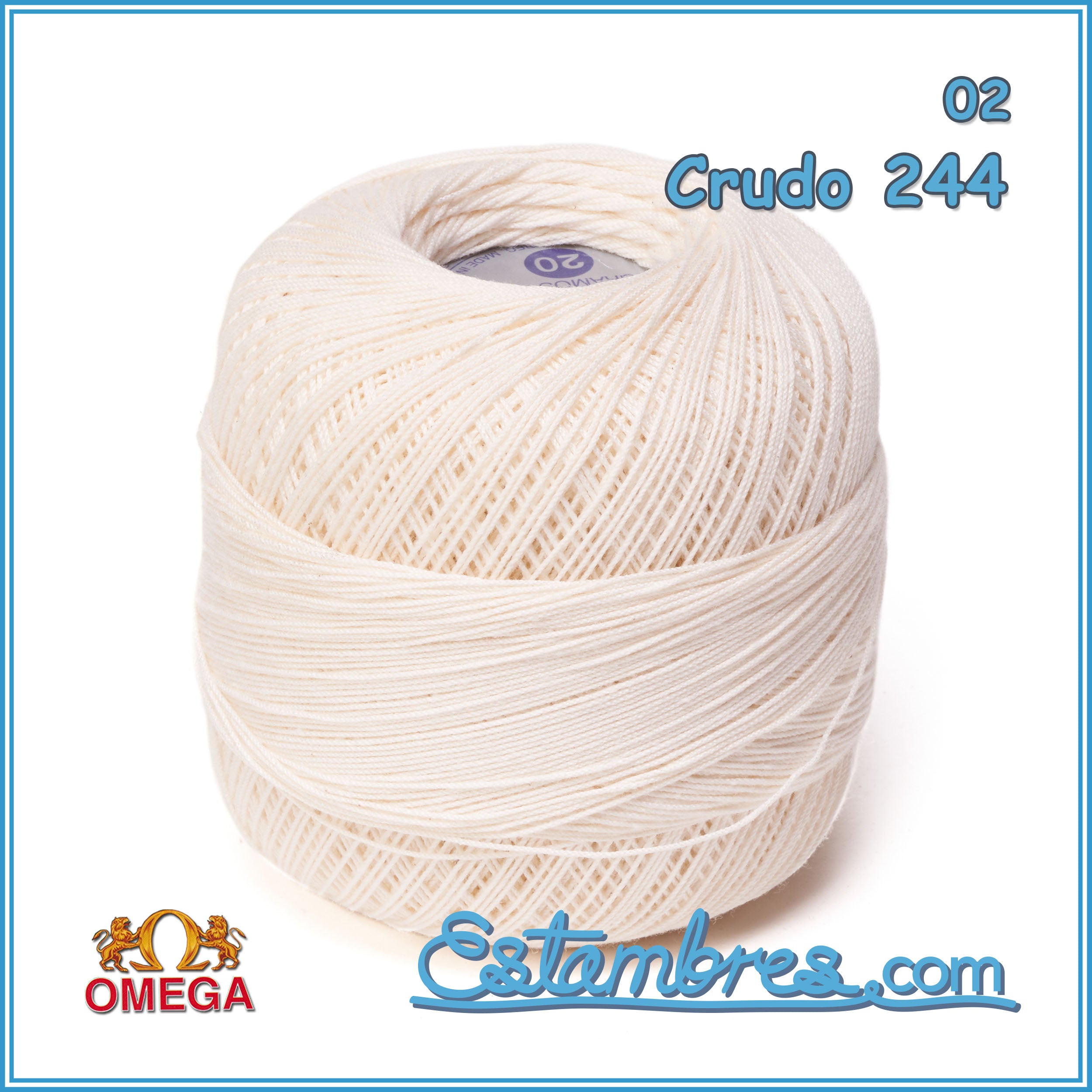 CROCHET OMEGA NO.20 [30grs]