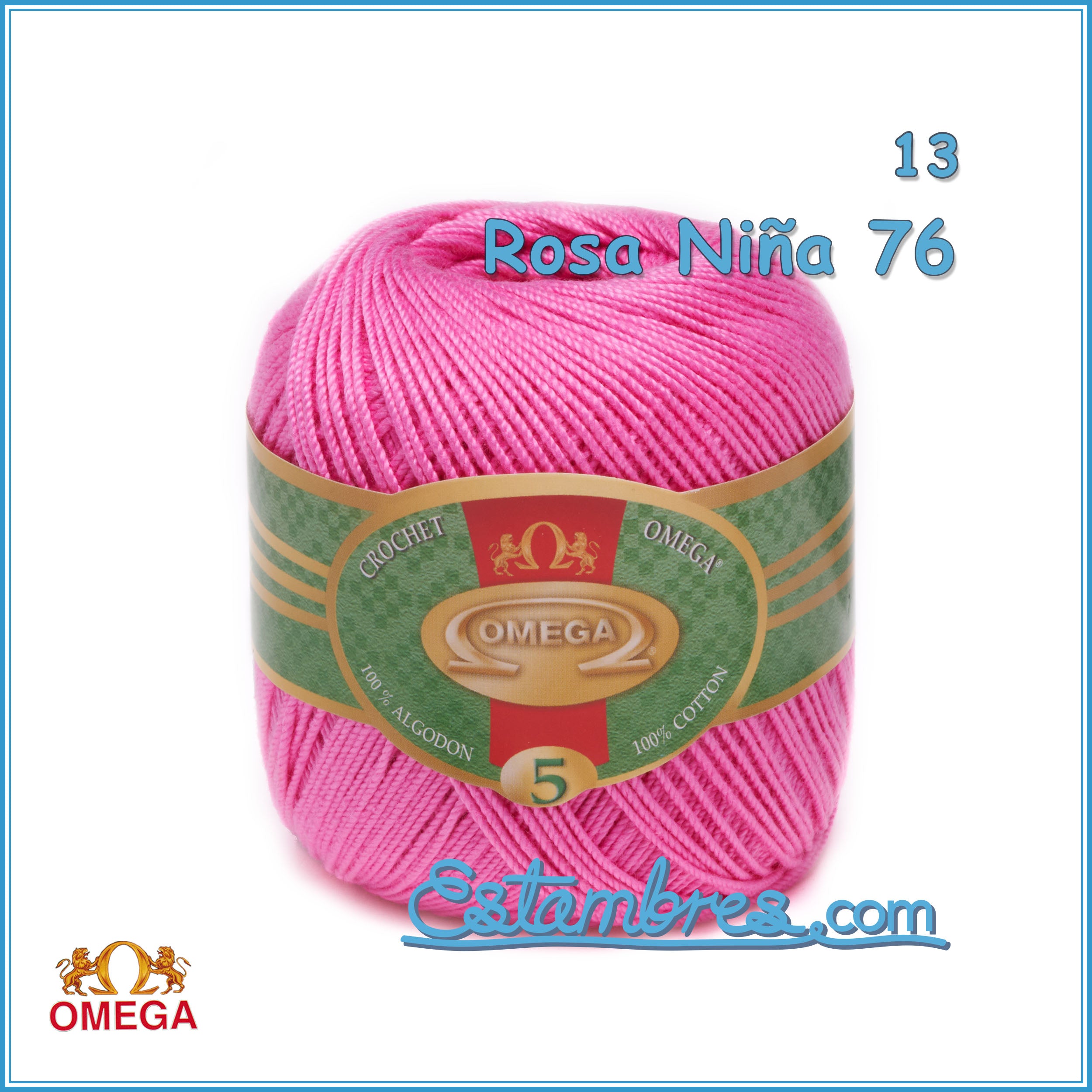 CROCHET OMEGA NO.5 [50grs]