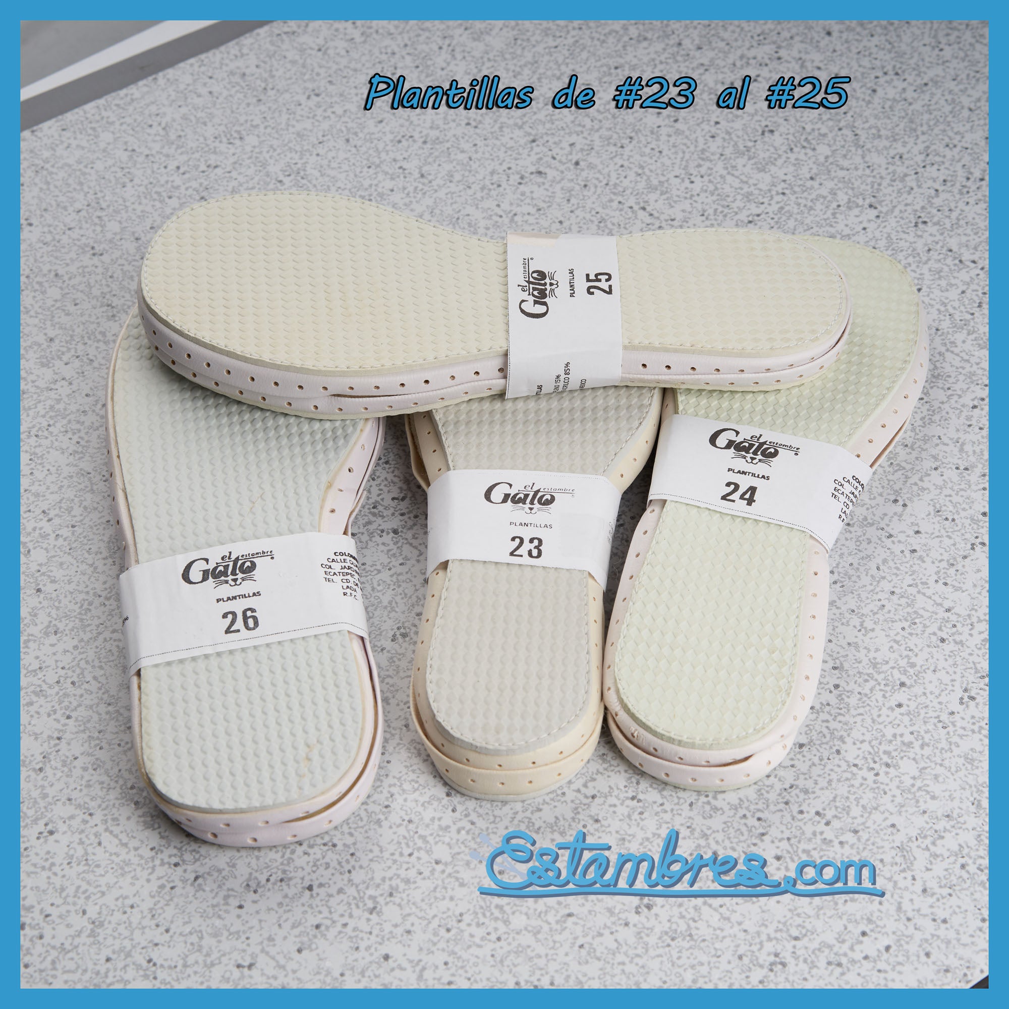 SLIPPERS SOLES [Pair]